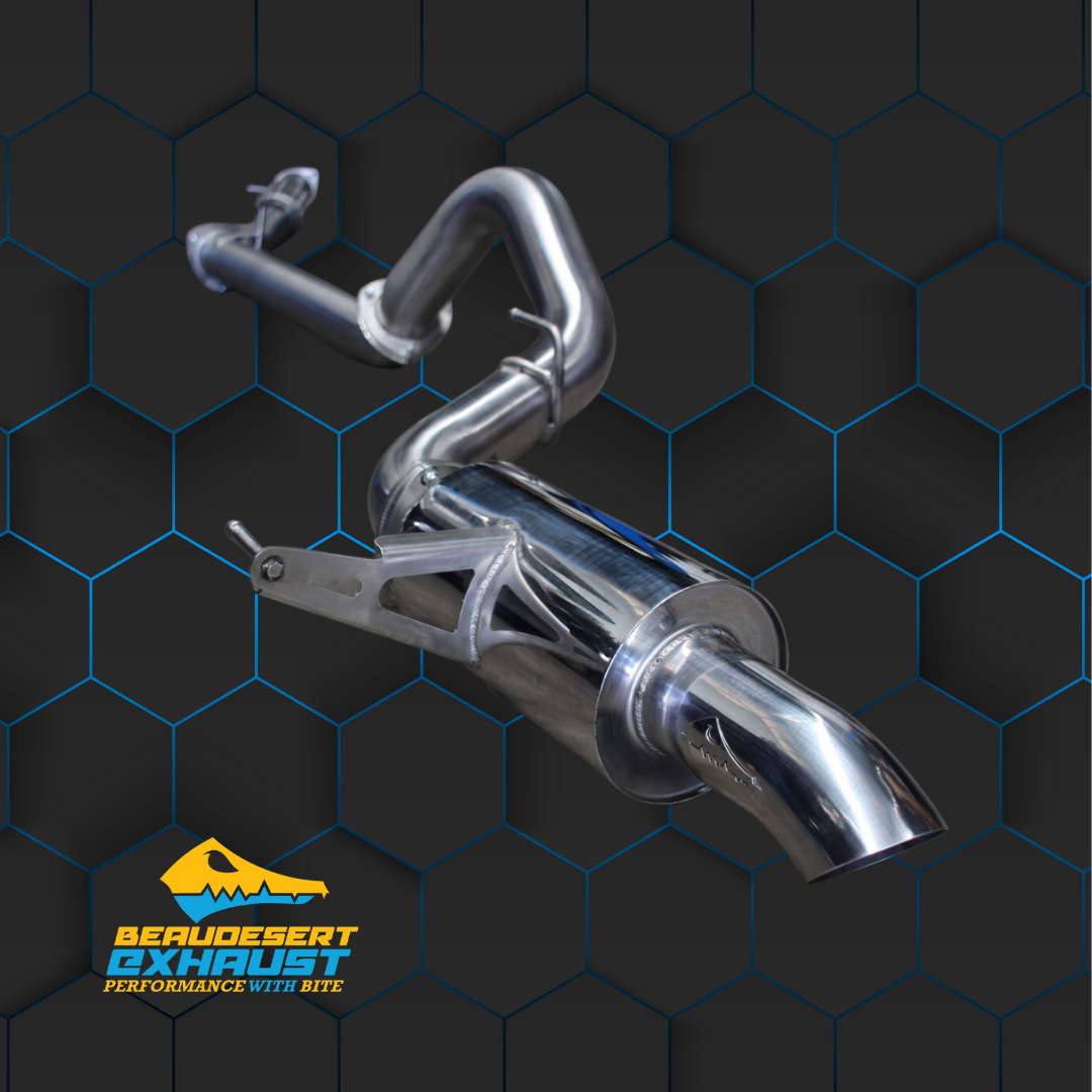 Beaudesert Exhausts Rugged 441 Toyota Landcruiser 2022- LC300 Series 3.3L V6 Turbo Diesel Exhaust With DPF