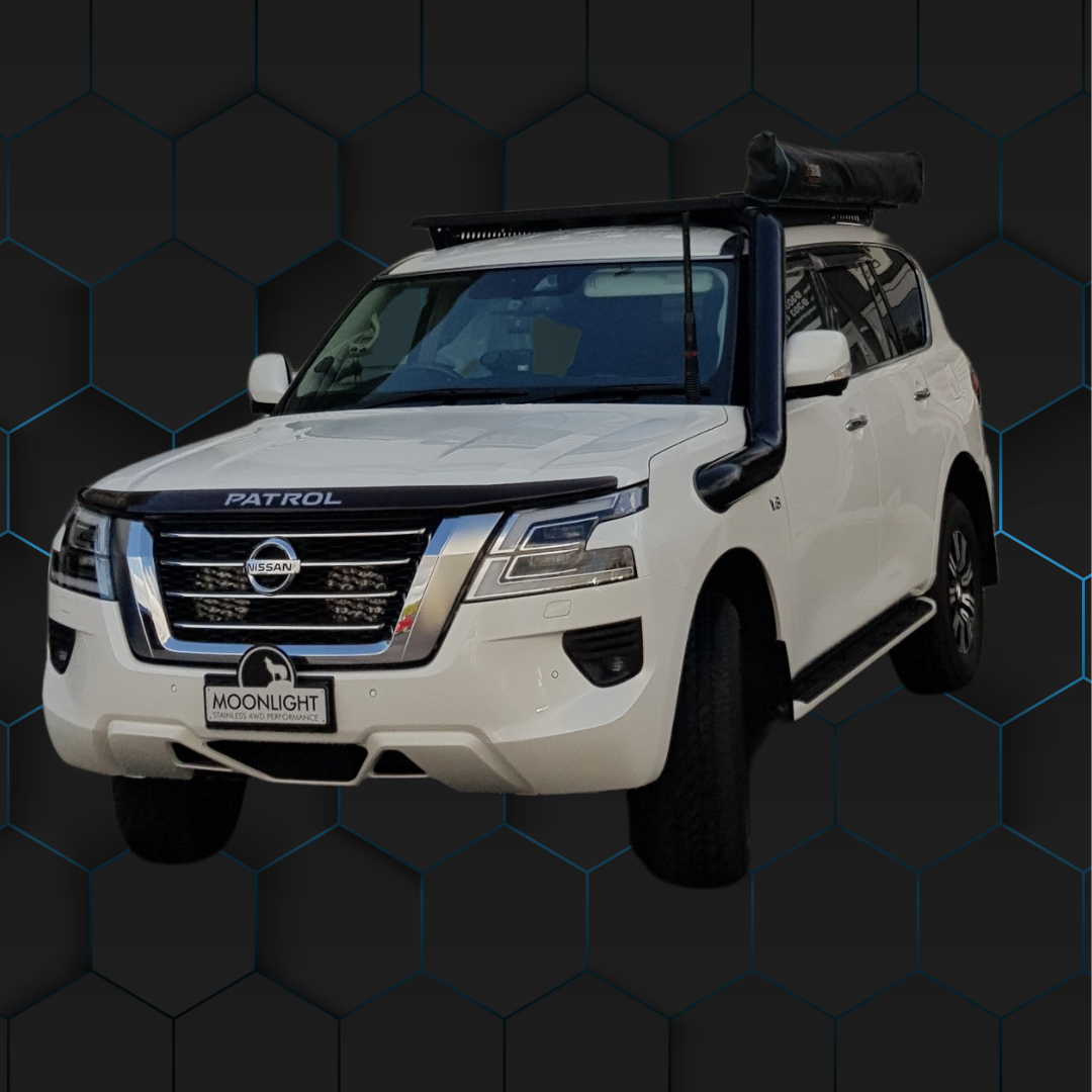 Nissan Y62 Patrol 2010-2023 5" Stainless Steel Snorkel Kit