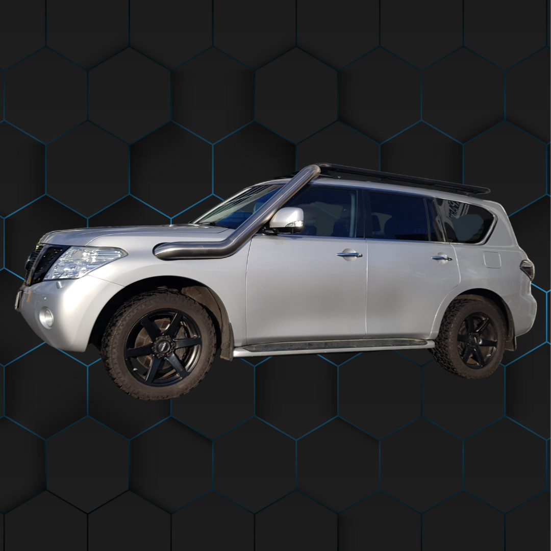 Nissan Y62 Patrol 2010-2023 5" Stainless Steel Snorkel Kit