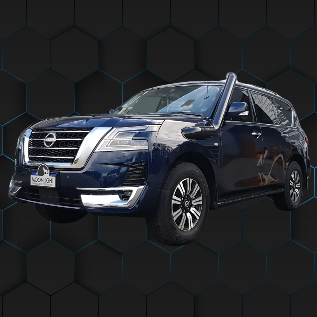 Nissan Y62 Patrol 2010-2023 5" Stainless Steel Snorkel Kit