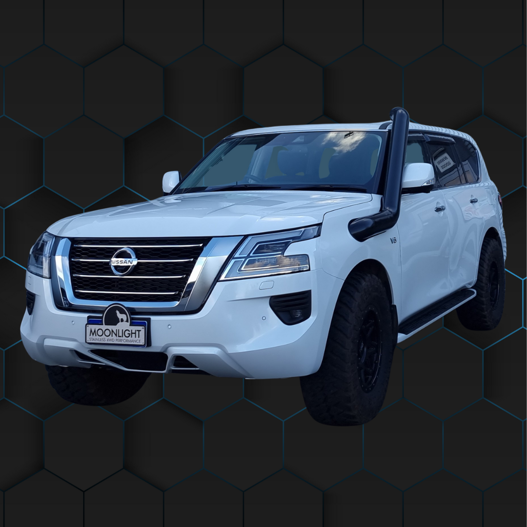 Nissan Y62 Patrol 2010-2023 5" Stainless Steel Snorkel Kit