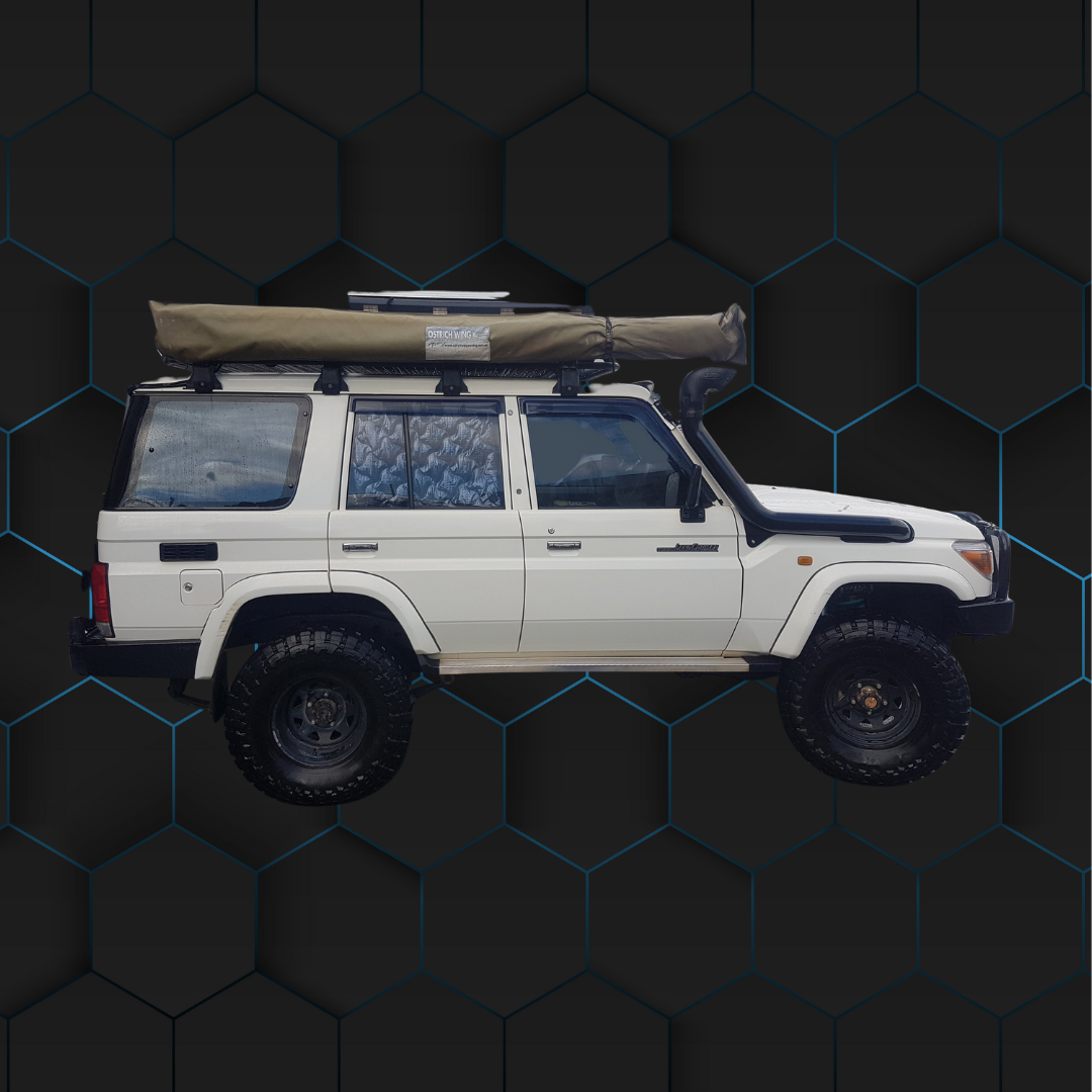 Toyota Landcruiser VDJ70 Series 4" Cut In Stainless Steel Snorkel- Factory Replacement