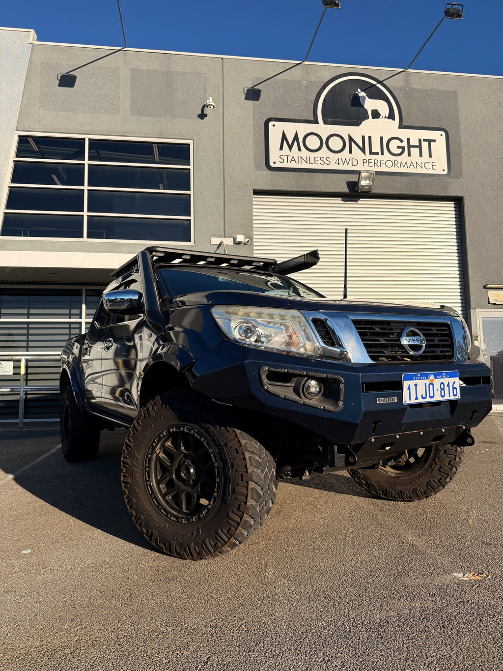 Nissan Navara NP300 4" Stainless Steel Rear Facing Snorkel Kit