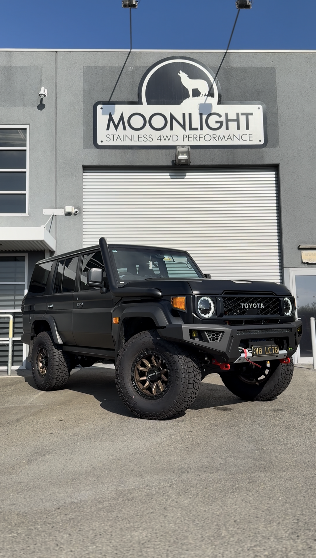 Toyota Landcruiser 2024 Facelift VDJ/GDJ 70 Series 4" Rear Facing Snorkel - Cut in Factory Replacement