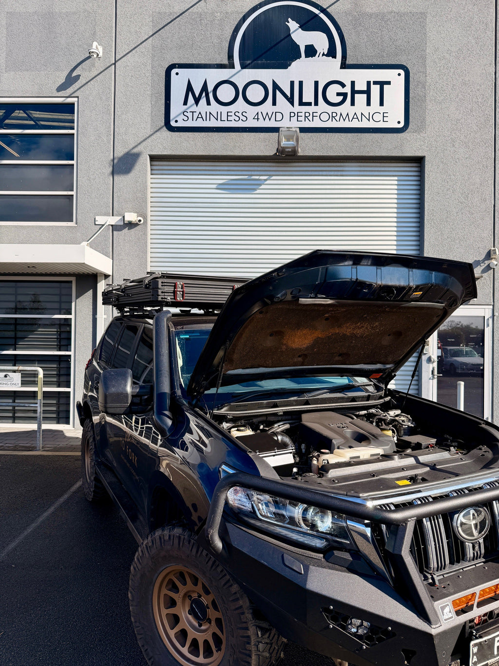 Toyota 150 Series Prado 2.8L - Stainless Steel High Flow Airbox Kit