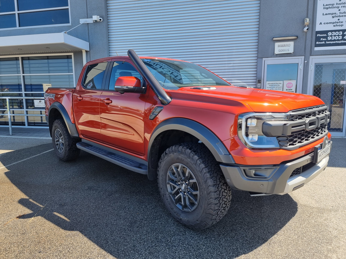 Next Gen Ford Raptor 4" Rear Facing Stainless Steel Snorkel Kit