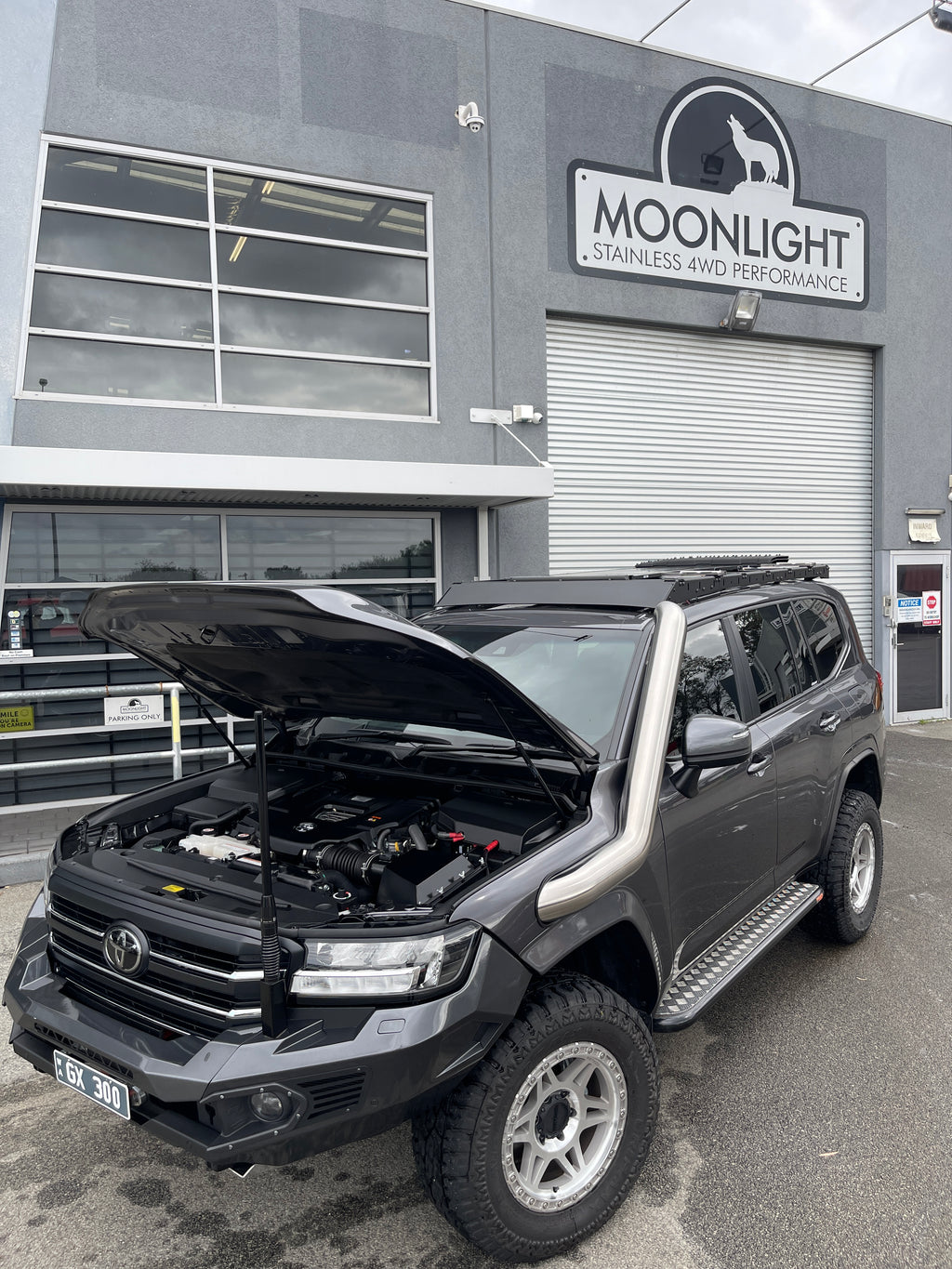 Toyota Landcruiser GX300 5" Stainless Steel Factory Replacement Snorkel