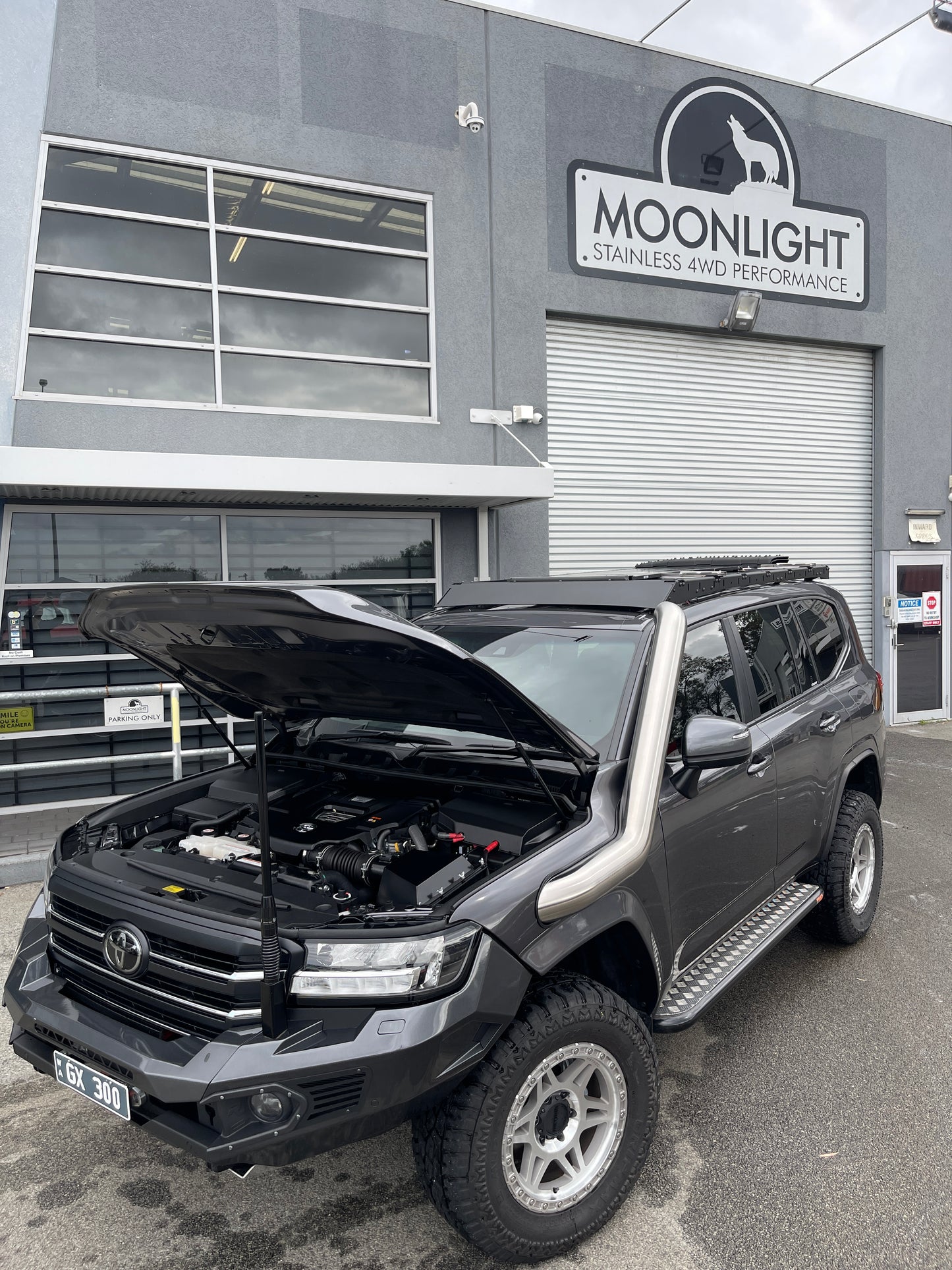 Toyota Landcruiser GX300 5" Stainless Steel Factory Replacement Snorkel