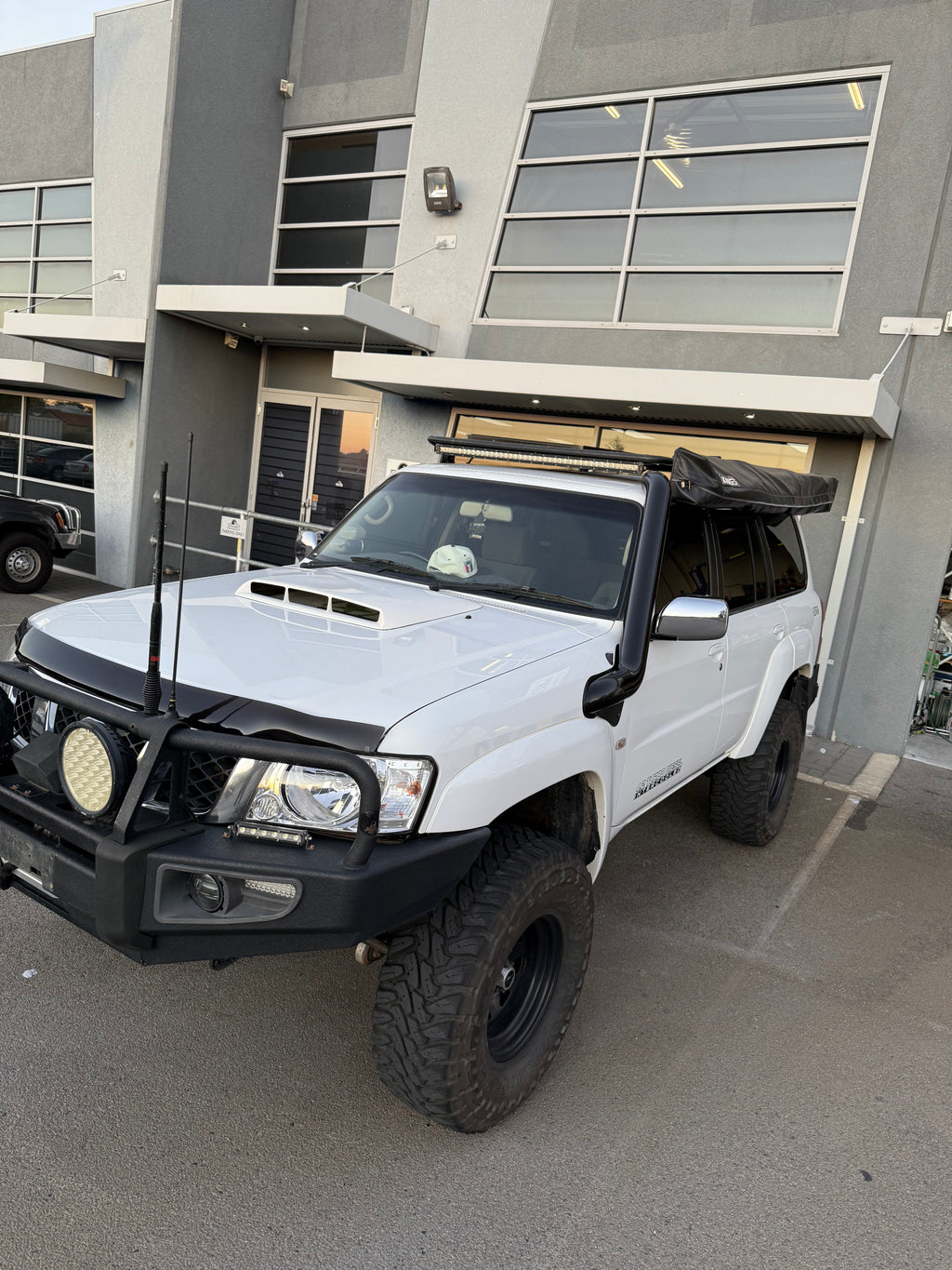 Nissan Patrol GU 4" Stainless Steel Safari Replacement Snorkel Kit