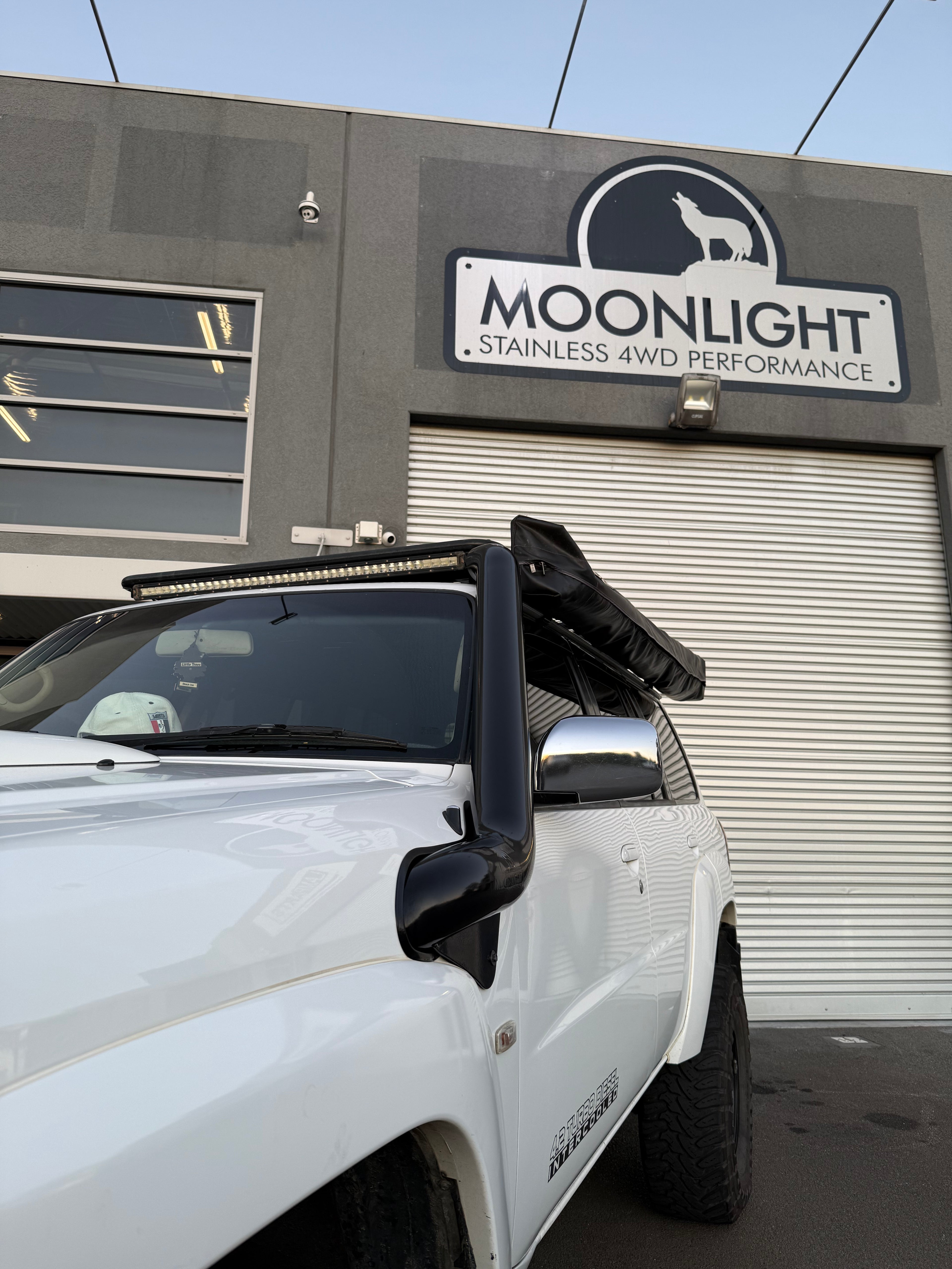 Nissan Patrol GU 4" Stainless Steel Safari Replacement Snorkel Kit