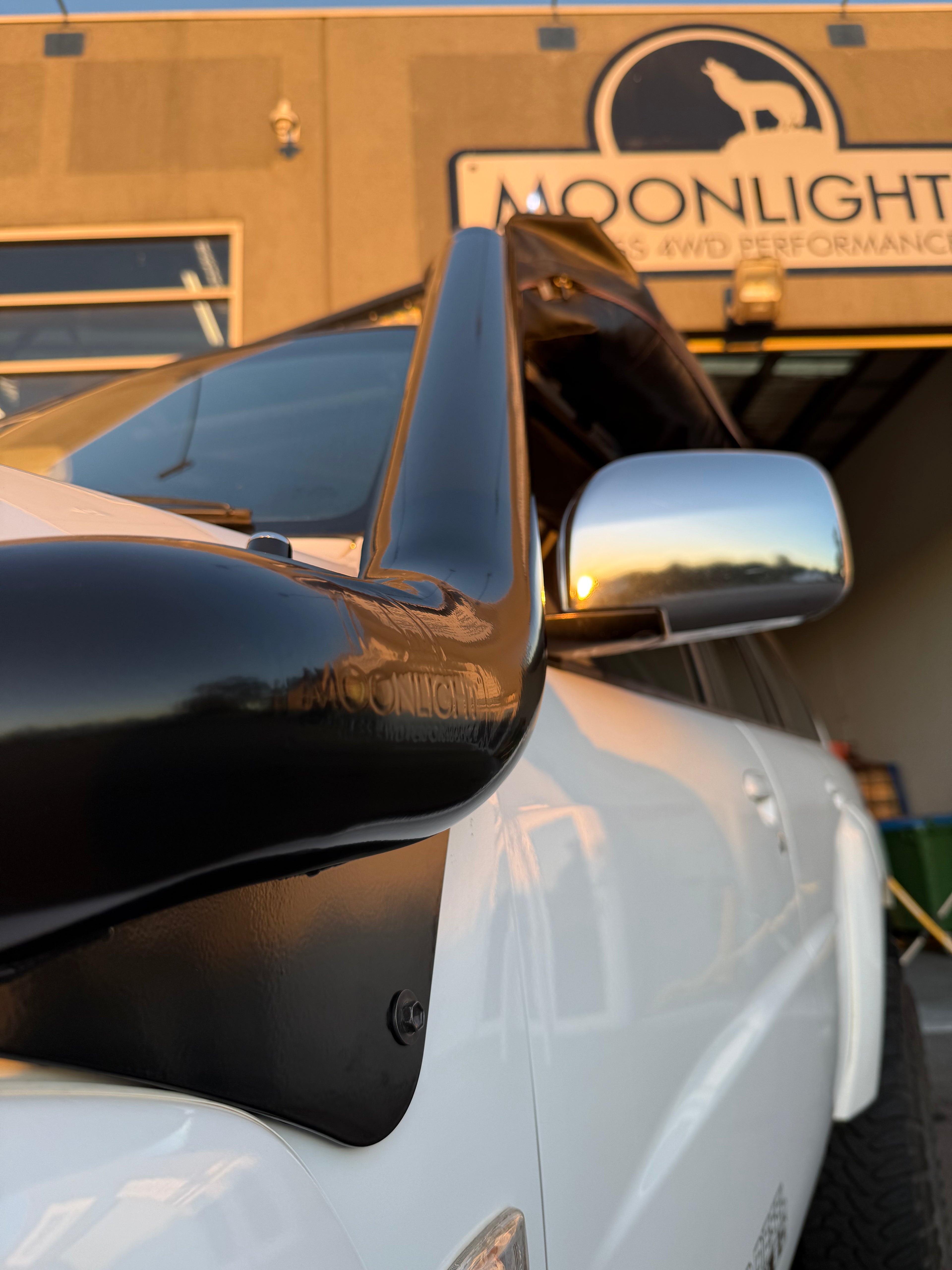 Nissan Patrol GU 4" Stainless Steel Safari Replacement Snorkel Kit