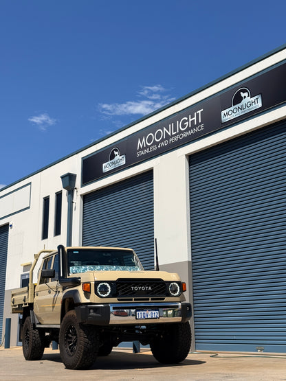 Toyota Landcruiser 2024+ Facelift 5" Stainless Steel Snorkel Kit