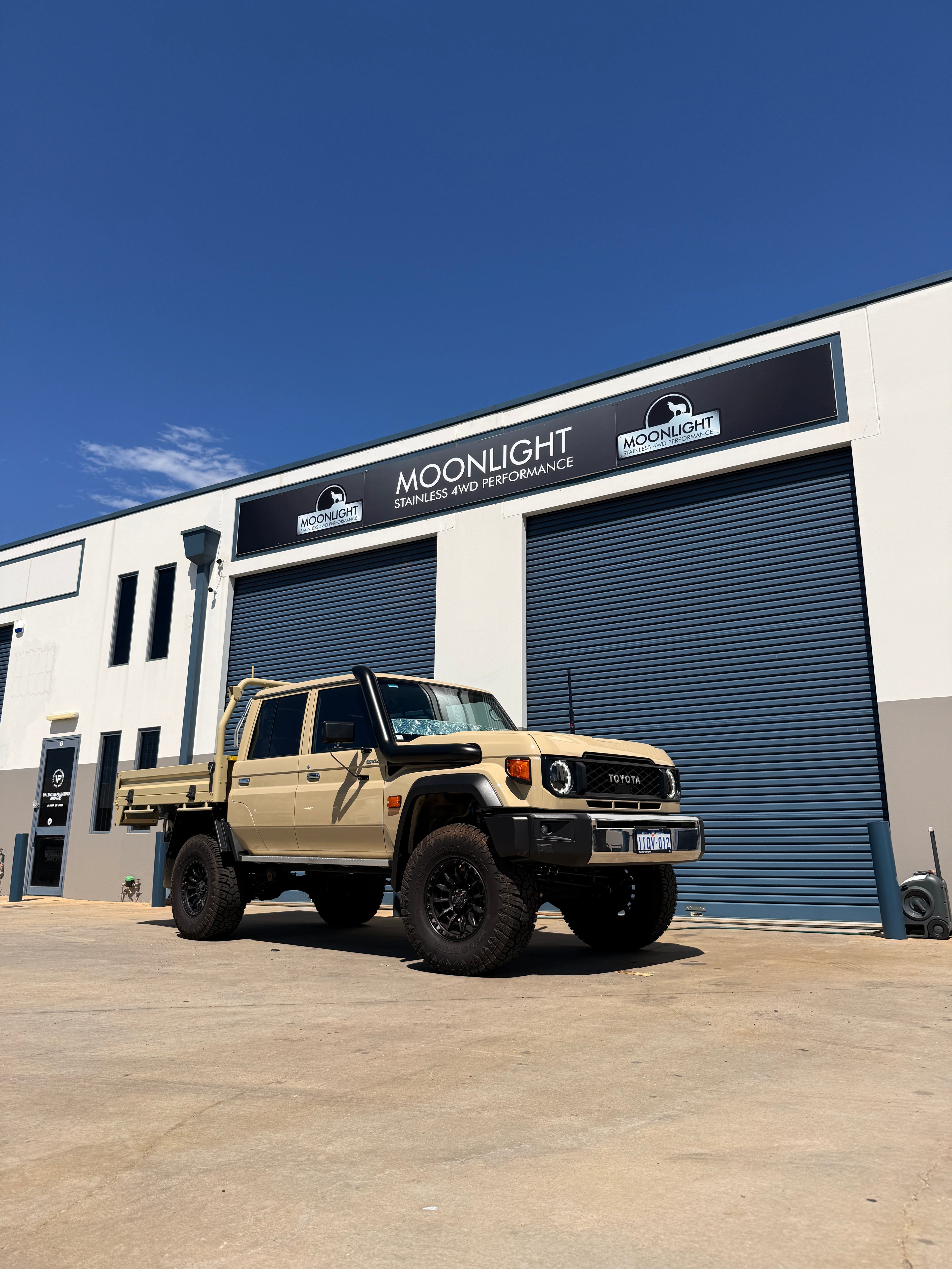 Toyota Landcruiser 2024+ Facelift 5" Stainless Steel Snorkel Kit