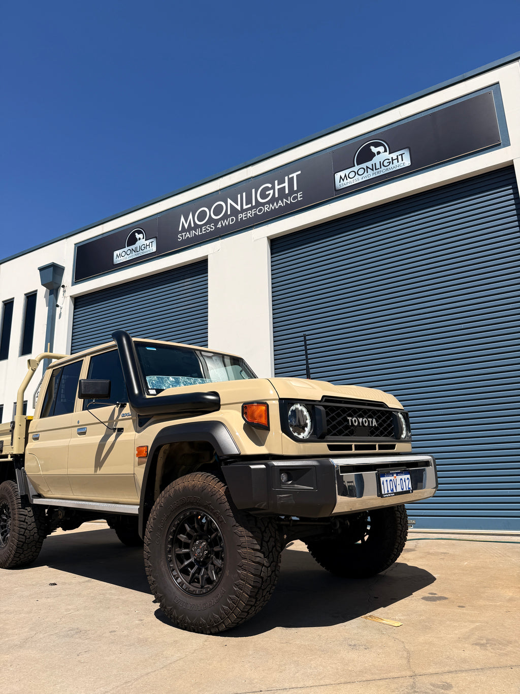 Toyota Landcruiser 2024+ Facelift 5" Stainless Steel Snorkel Kit