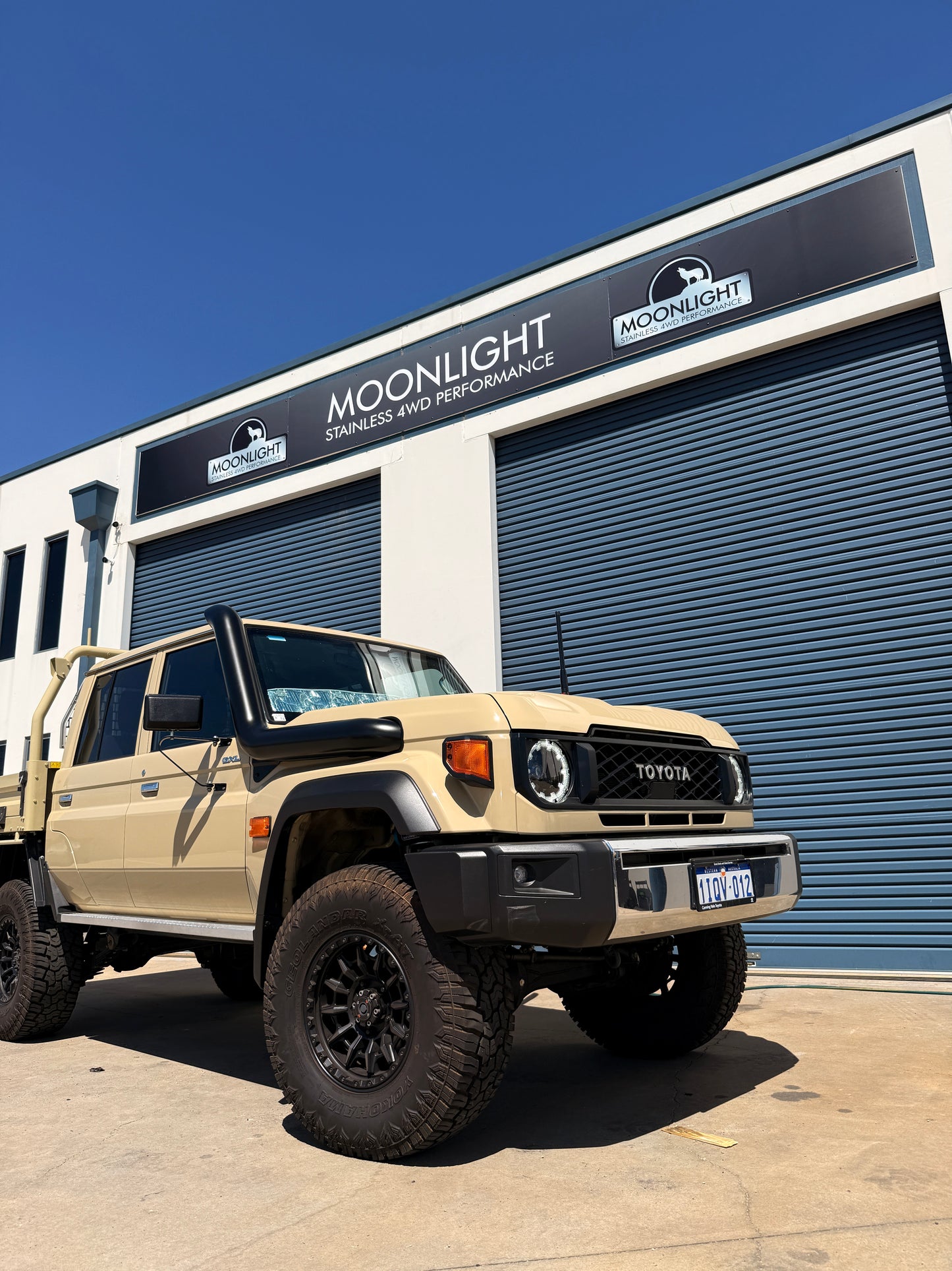 Toyota Landcruiser 2024+ Facelift 5" Stainless Steel Snorkel Kit