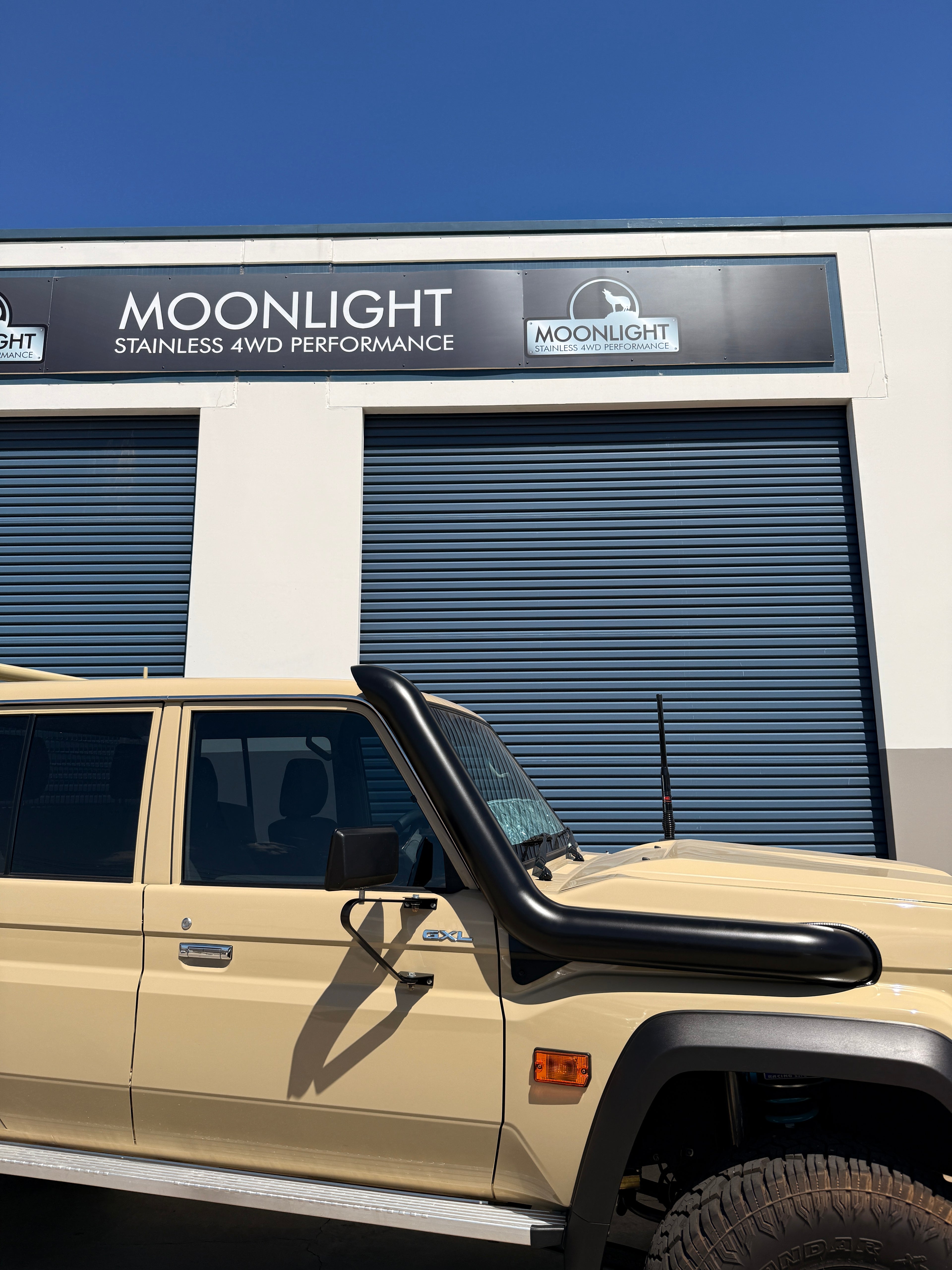 Toyota Landcruiser 2024+ Facelift 5" Stainless Steel Snorkel Kit