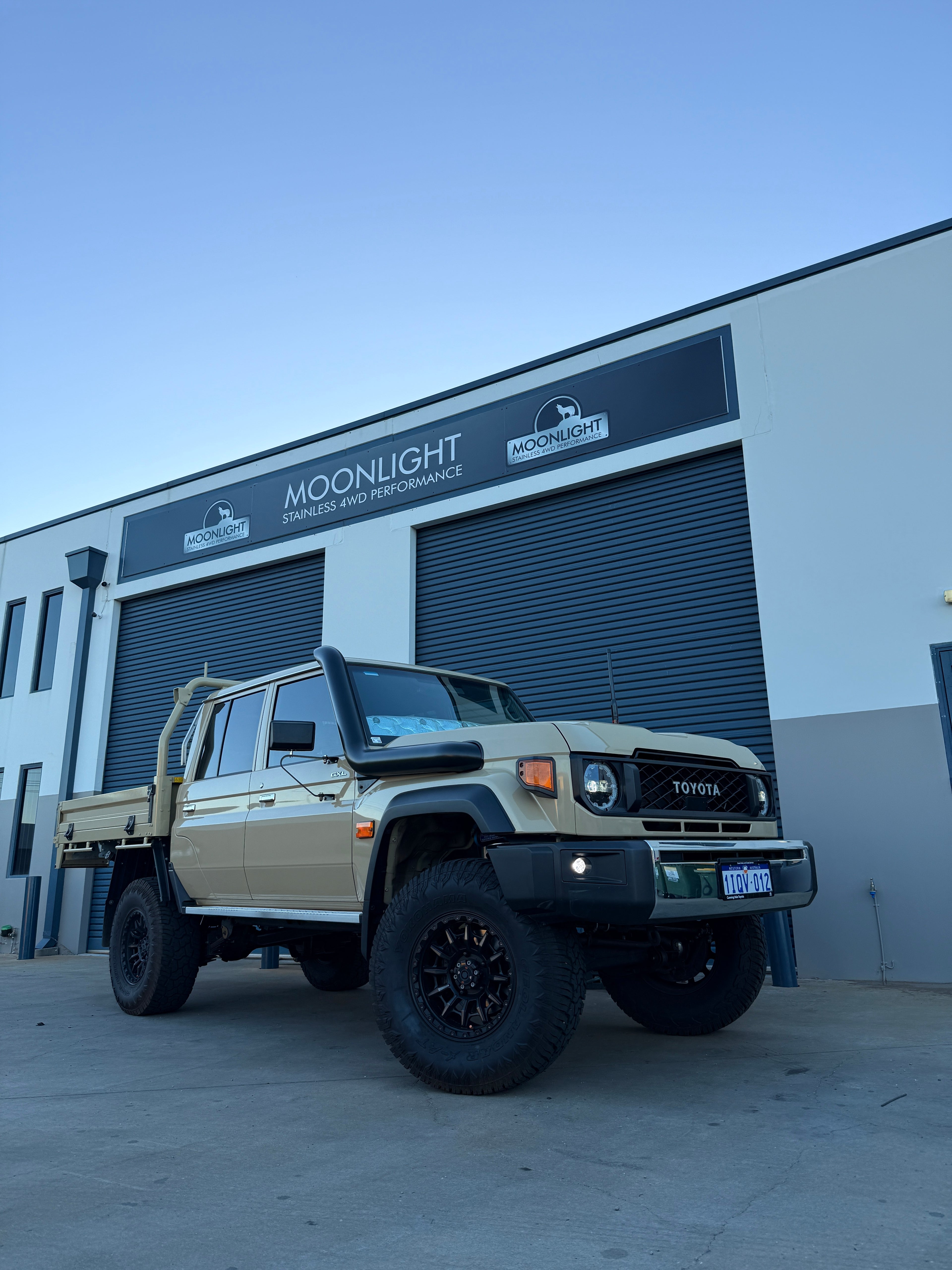 Toyota Landcruiser 2024+ Facelift 5" Stainless Steel Snorkel Kit