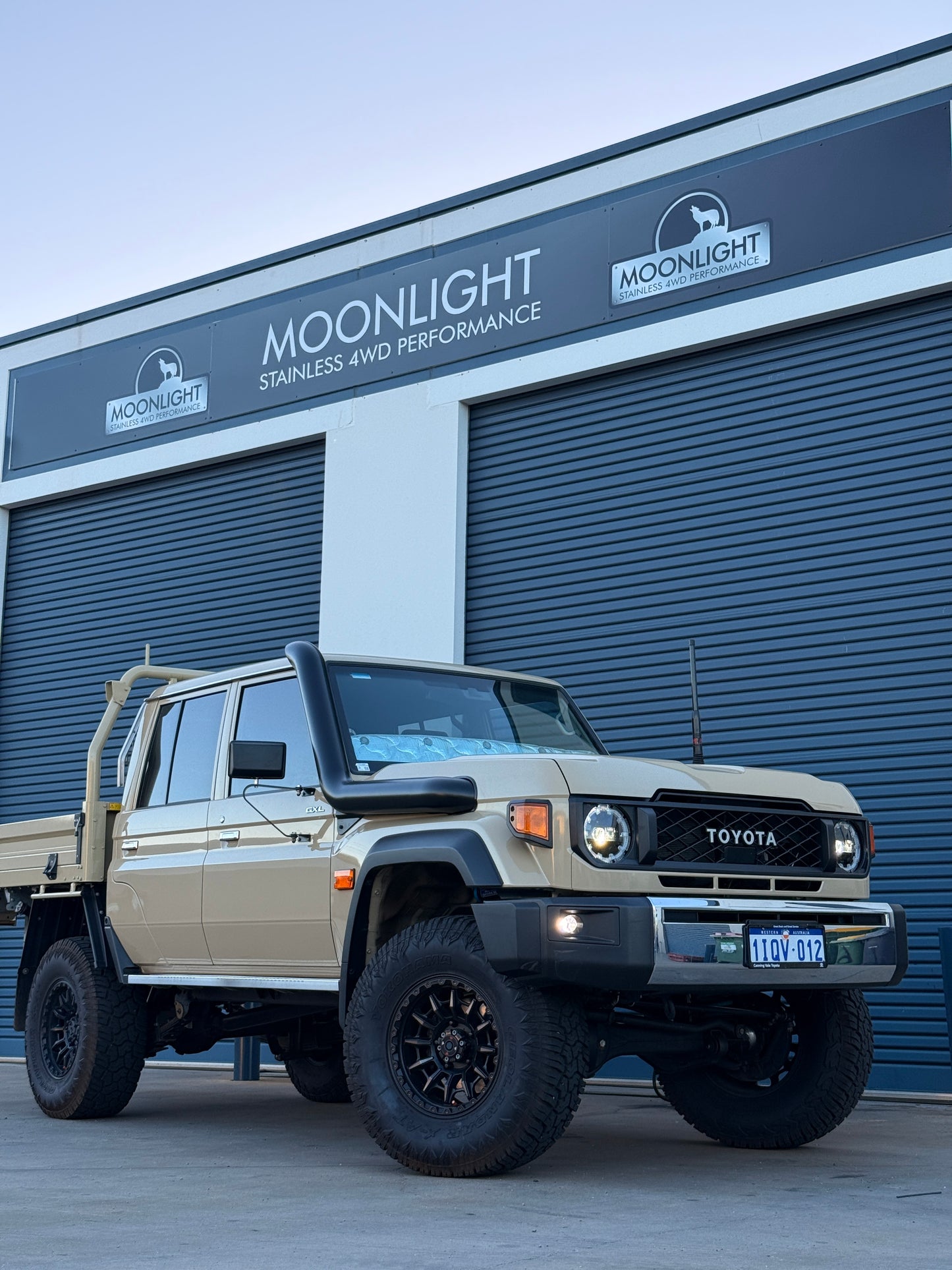 Toyota Landcruiser 2024+ Facelift 5" Stainless Steel Snorkel Kit