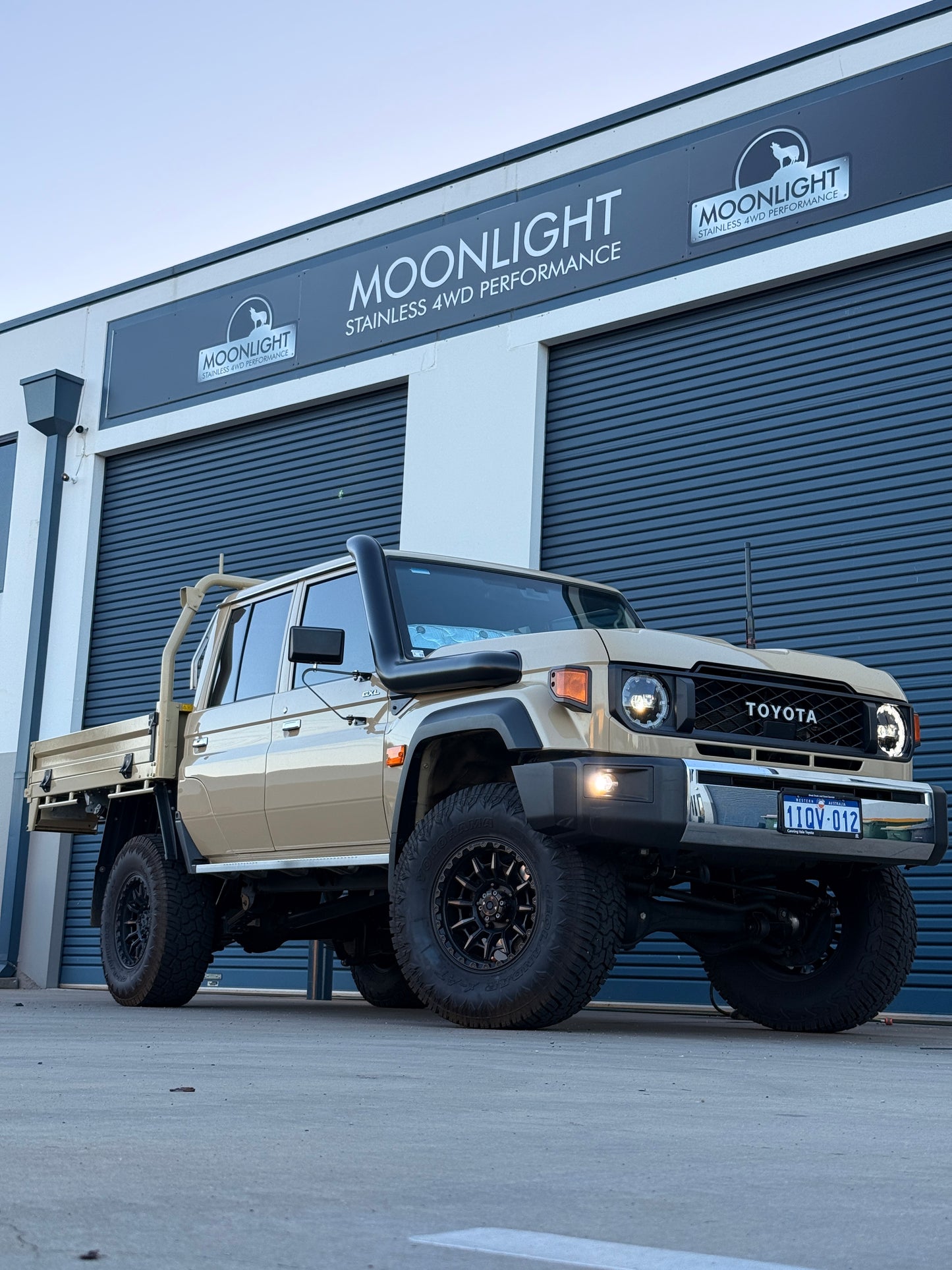 Toyota Landcruiser 2024+ Facelift 5" Stainless Steel Snorkel Kit