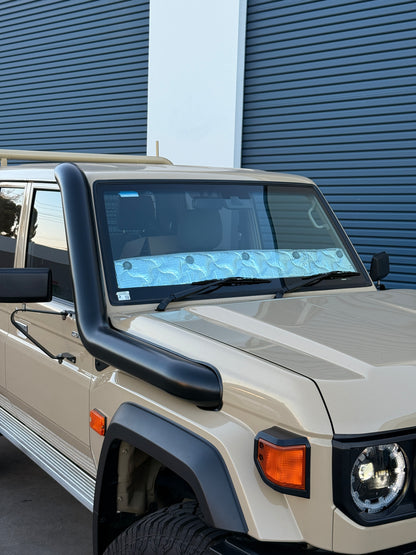 Toyota Landcruiser 2024+ Facelift 5" Stainless Steel Snorkel Kit