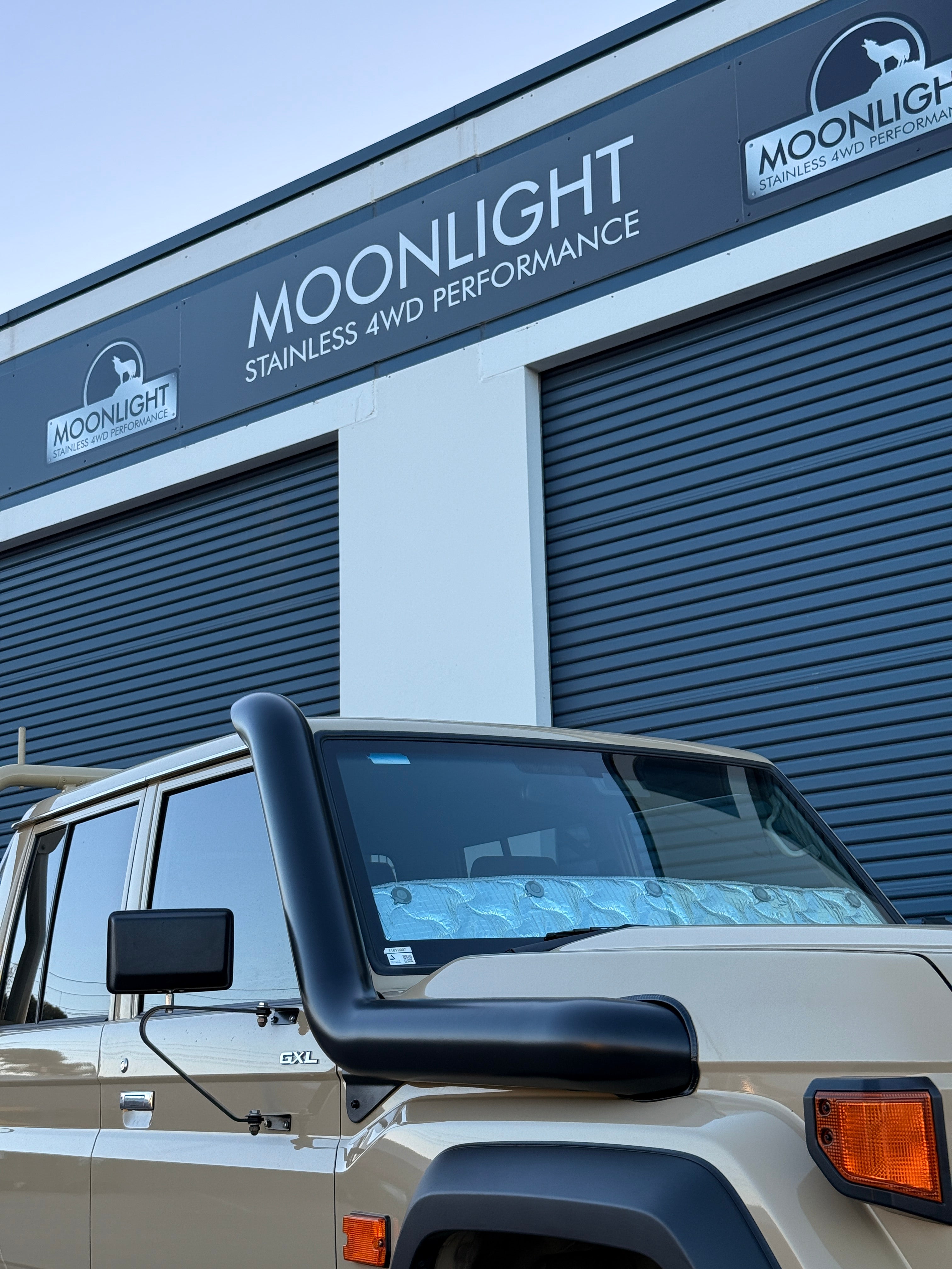 Toyota Landcruiser 2024+ Facelift 5" Stainless Steel Snorkel Kit