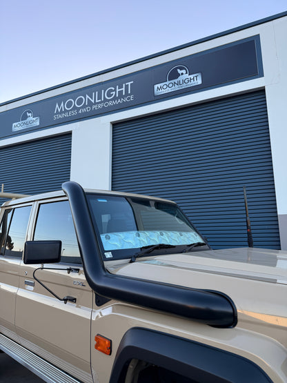 Toyota Landcruiser 2024+ Facelift 5" Stainless Steel Snorkel Kit