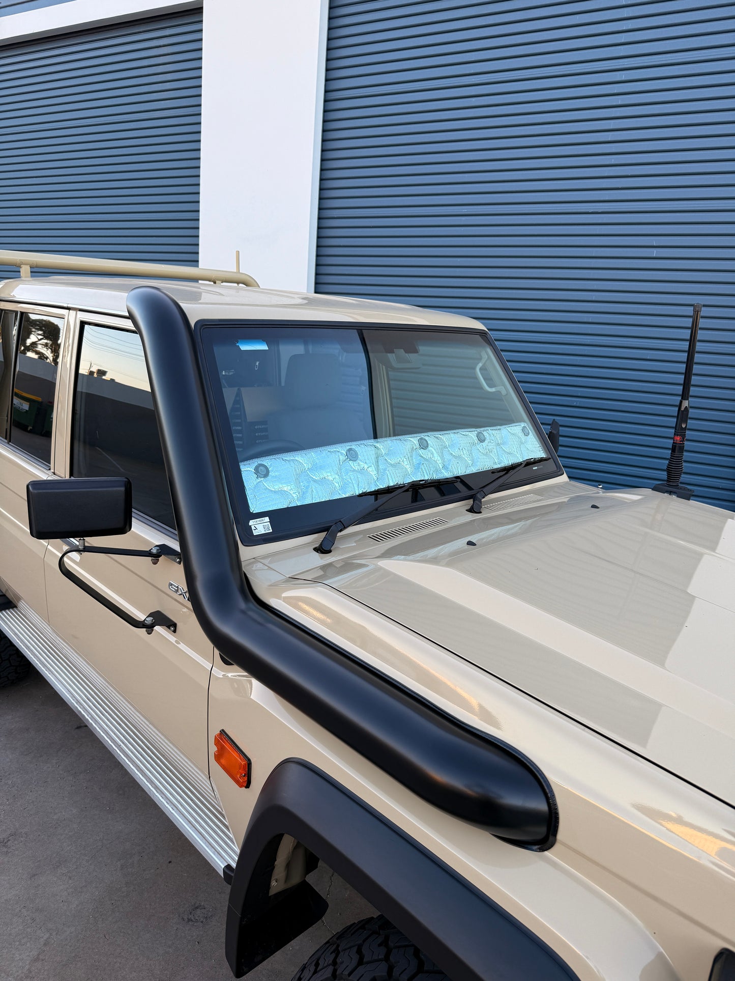 Toyota Landcruiser 2024+ Facelift 5" Stainless Steel Snorkel Kit