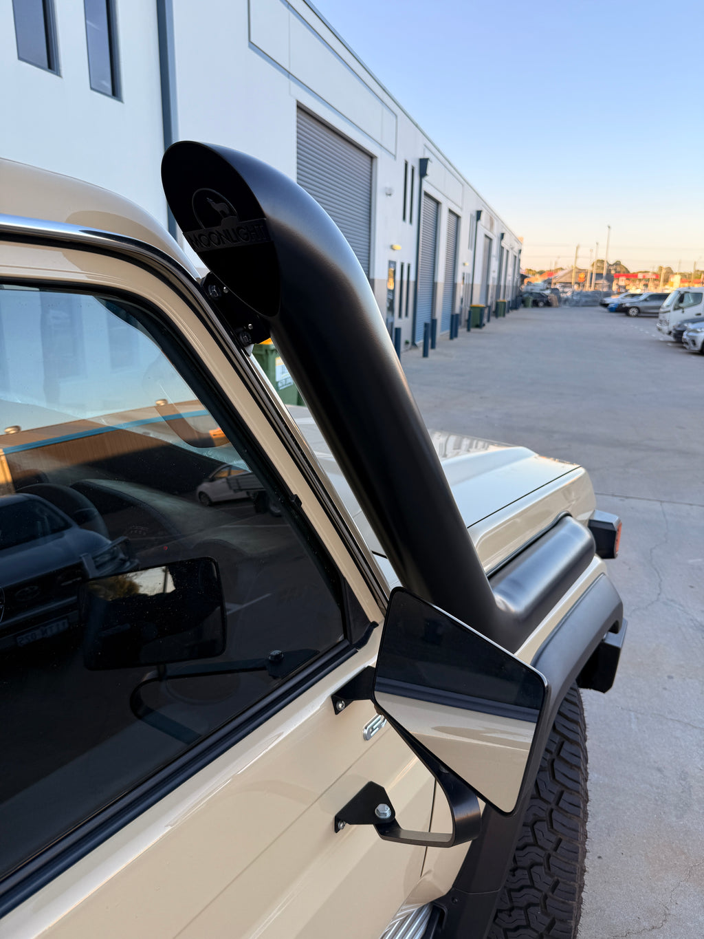 Toyota Landcruiser 2024+ Facelift 5" Stainless Steel Snorkel Kit