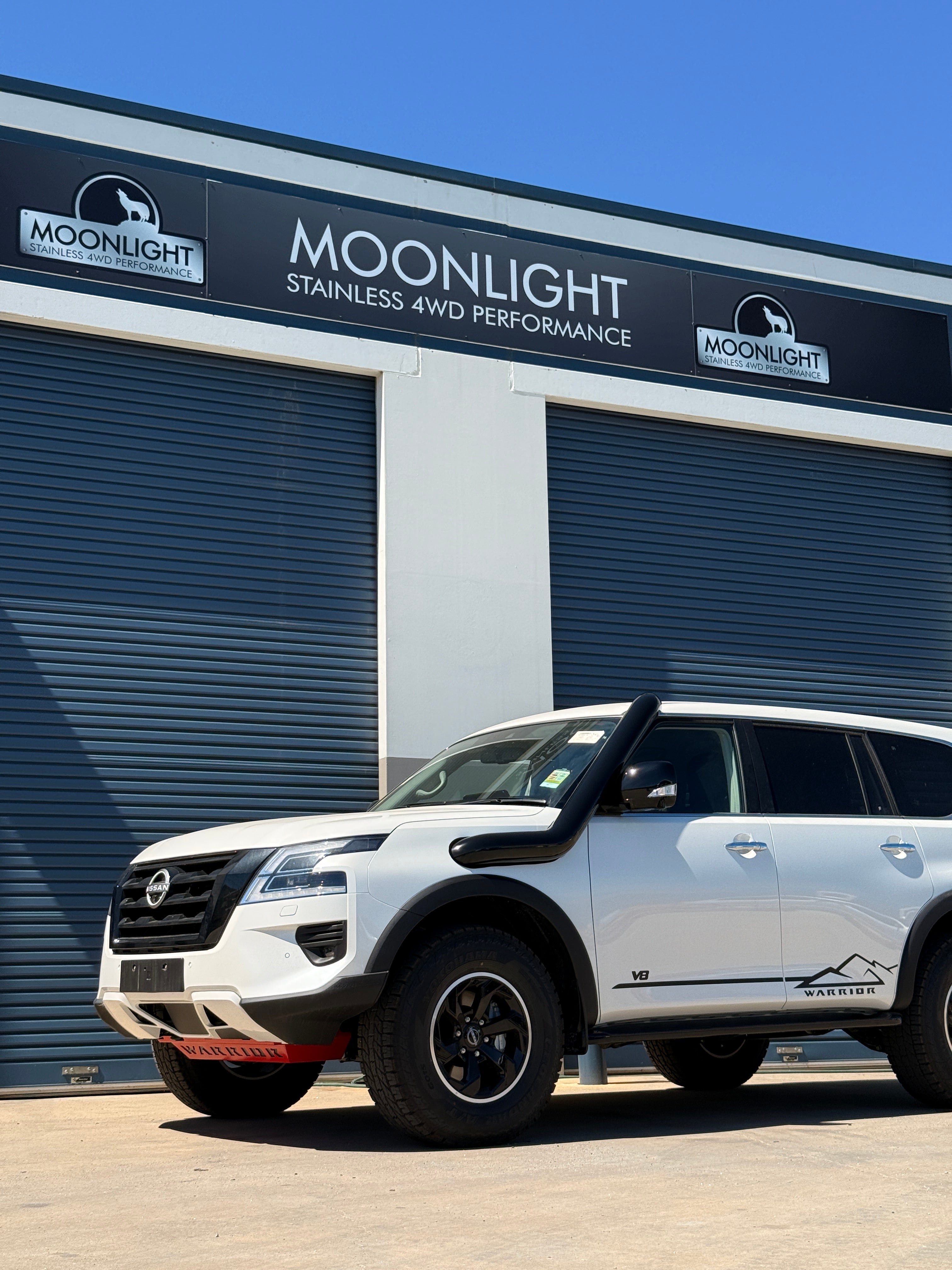 Nissan Y62 Patrol Facelift/Warrior 5" Rear Facing Snorkel