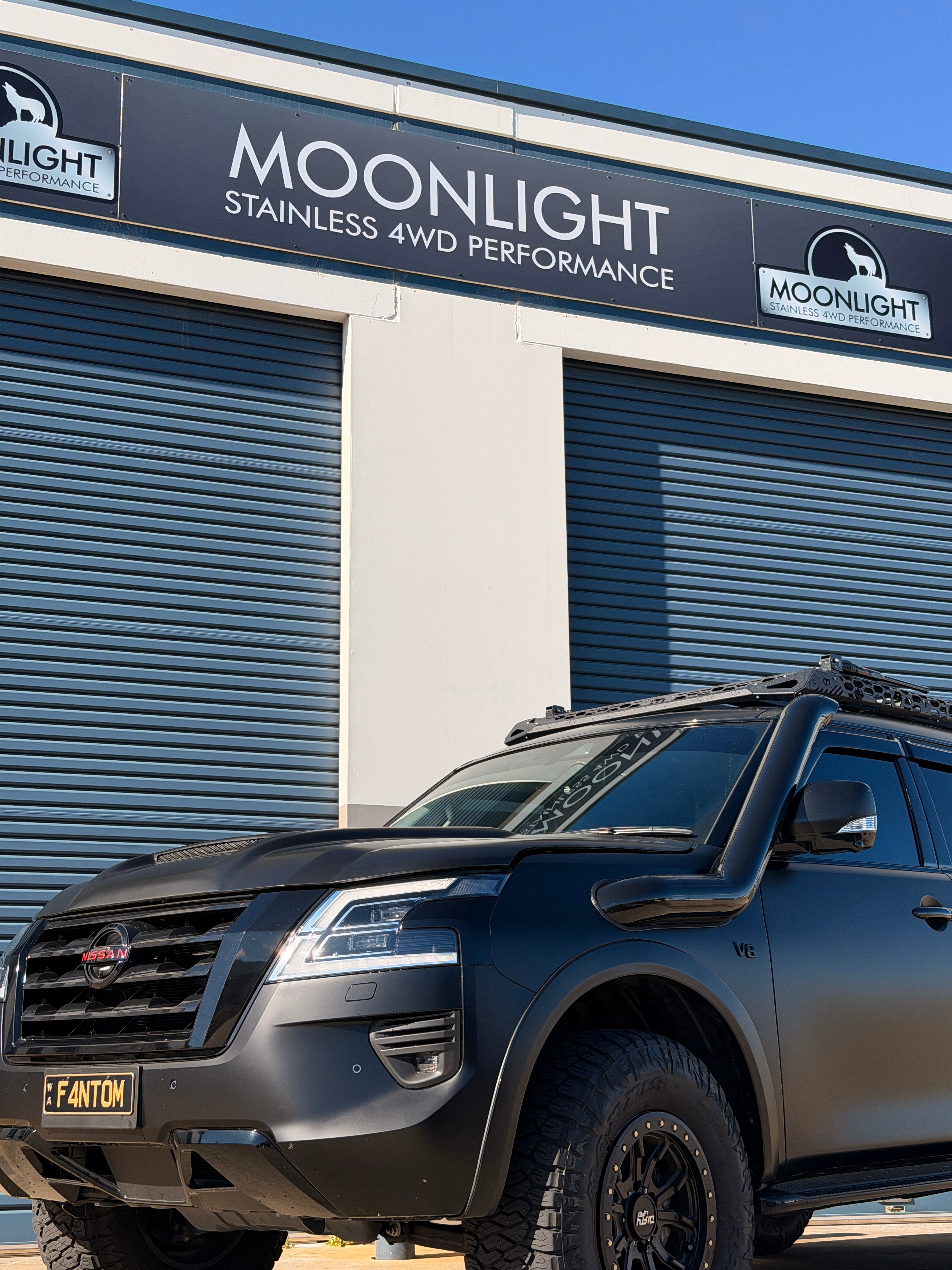 Nissan Y62 Patrol Facelift/Warrior 5" Rear Facing Snorkel