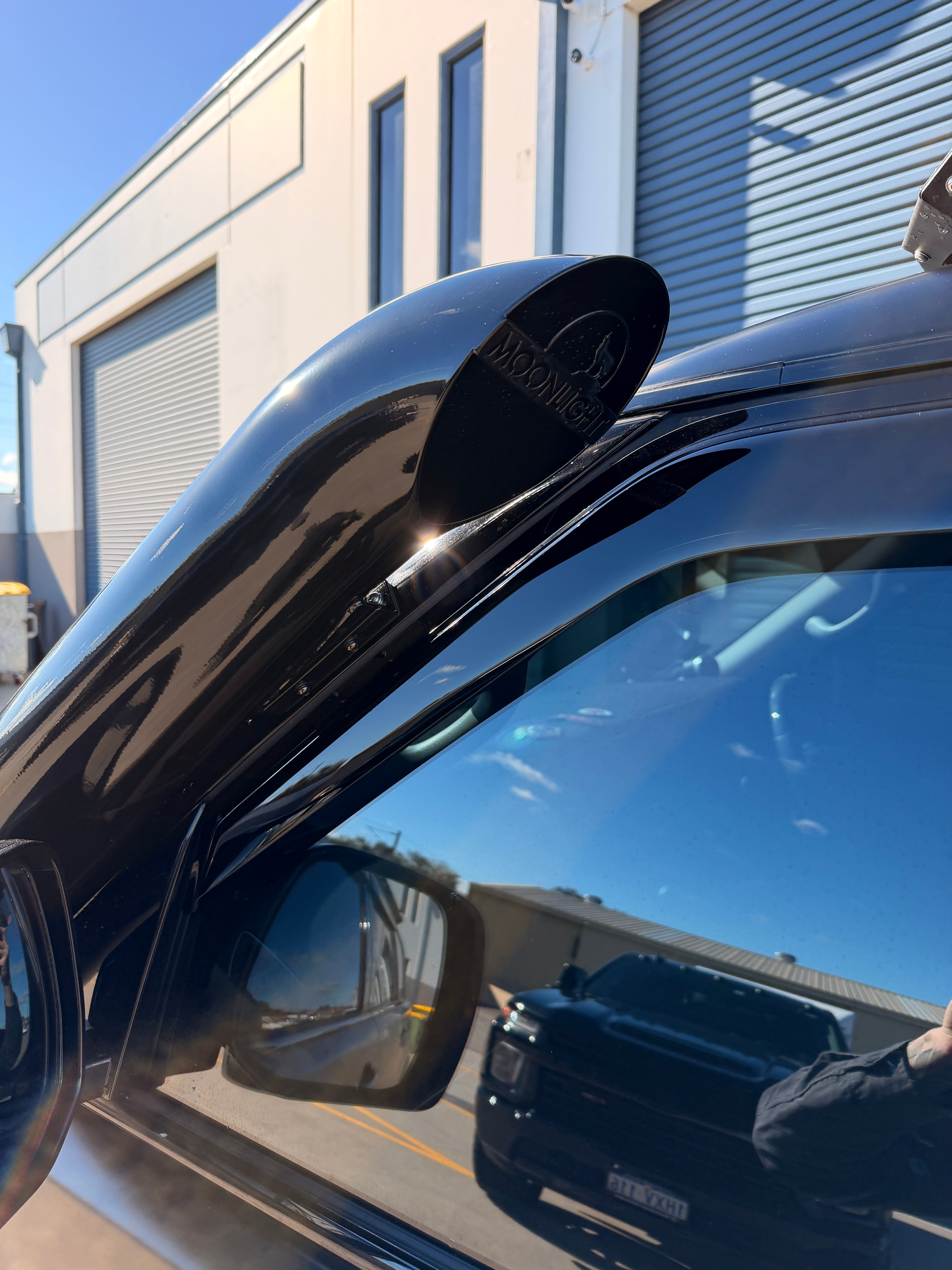 Nissan Y62 Patrol Facelift/Warrior 5" Rear Facing Snorkel
