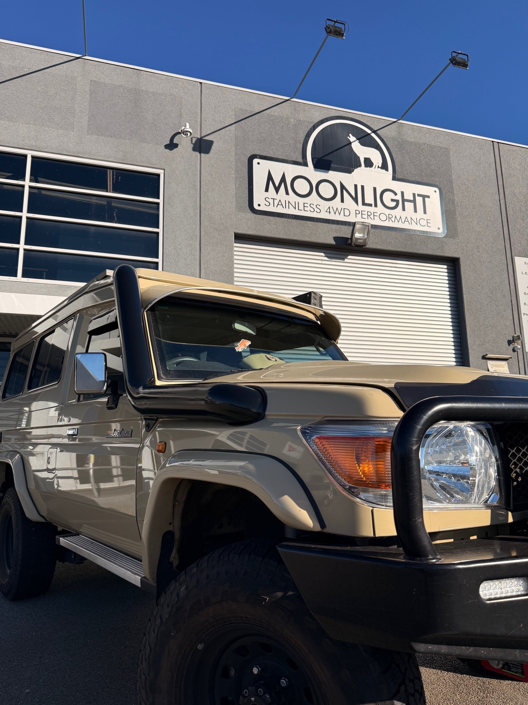 Toyota Landcruiser VDJ70 Series - Pre Facelift 5" Cut In Stainless Steel Snorkel- Factory Replacement