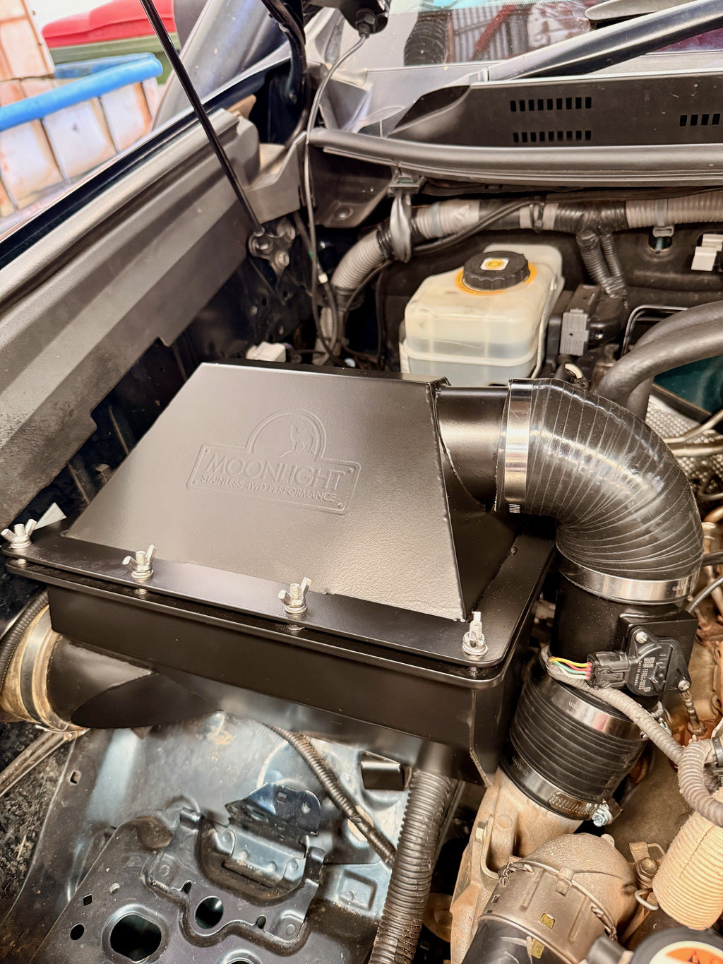 Toyota 150 Series Prado 2.8L - Stainless Steel High Flow Airbox Kit