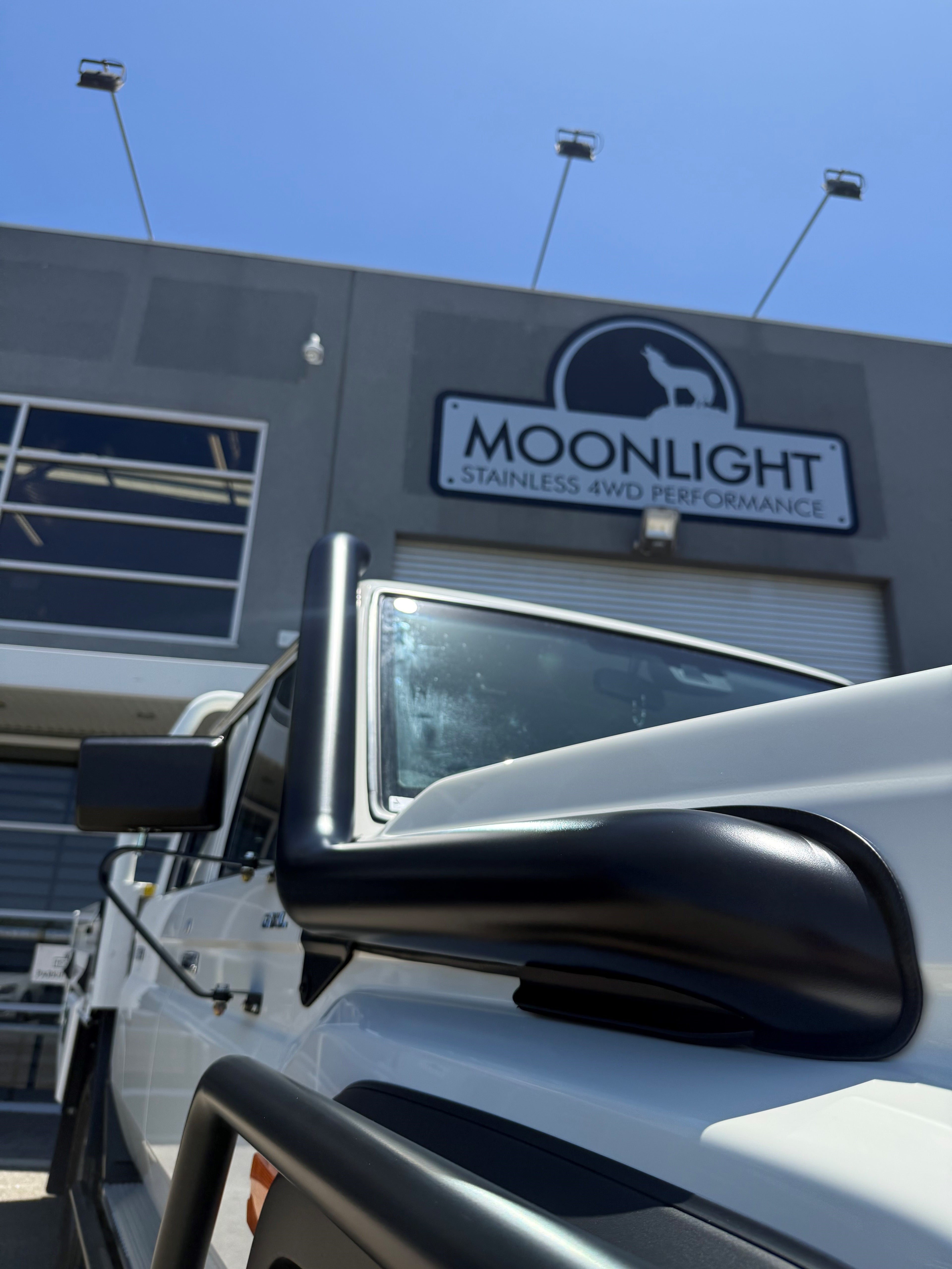 Toyota Landcruiser 2024 Facelift VDJ/GDJ 70 Series 4" Rear Facing Snorkel - Cut in Factory Replacement