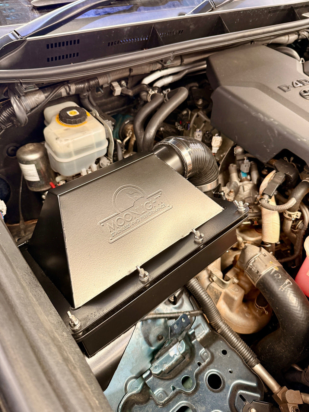 Toyota 150 Series Prado 2.8L - Stainless Steel High Flow Airbox Kit