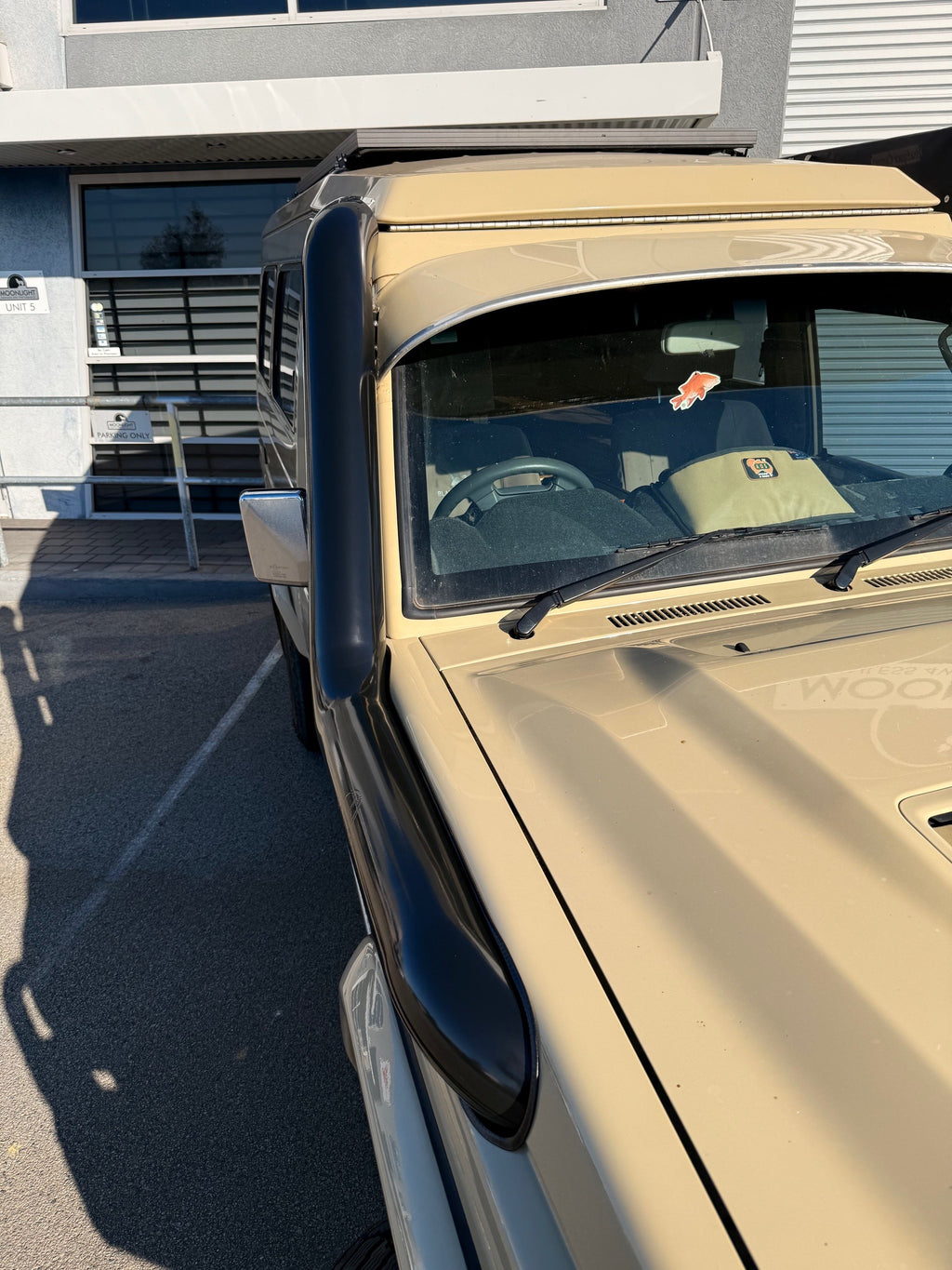 Toyota Landcruiser VDJ70 Series - Pre Facelift 5" Cut In Stainless Steel Snorkel- Factory Replacement