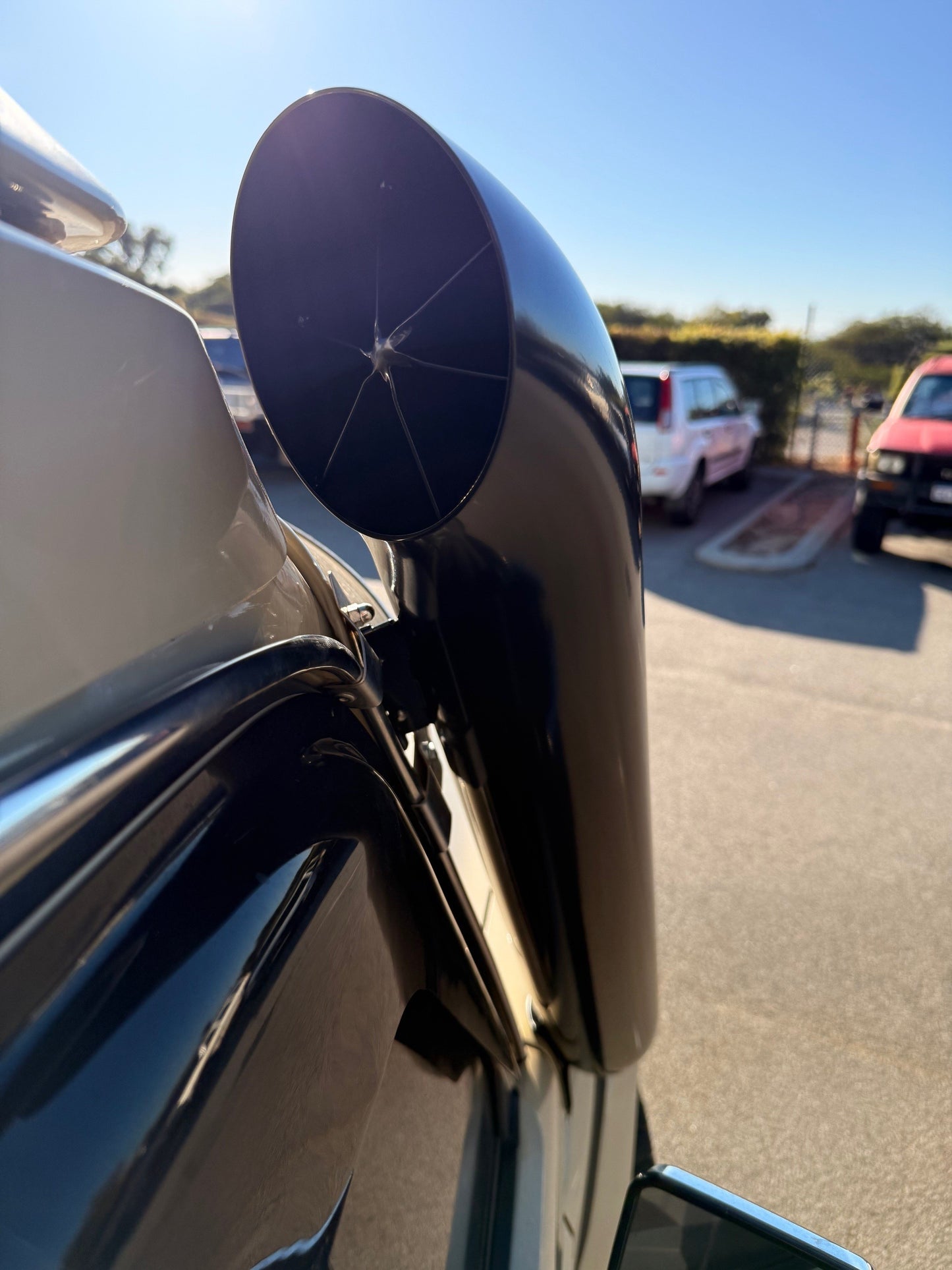 Toyota Landcruiser VDJ70 Series - Pre Facelift 5" Cut In Stainless Steel Snorkel- Factory Replacement
