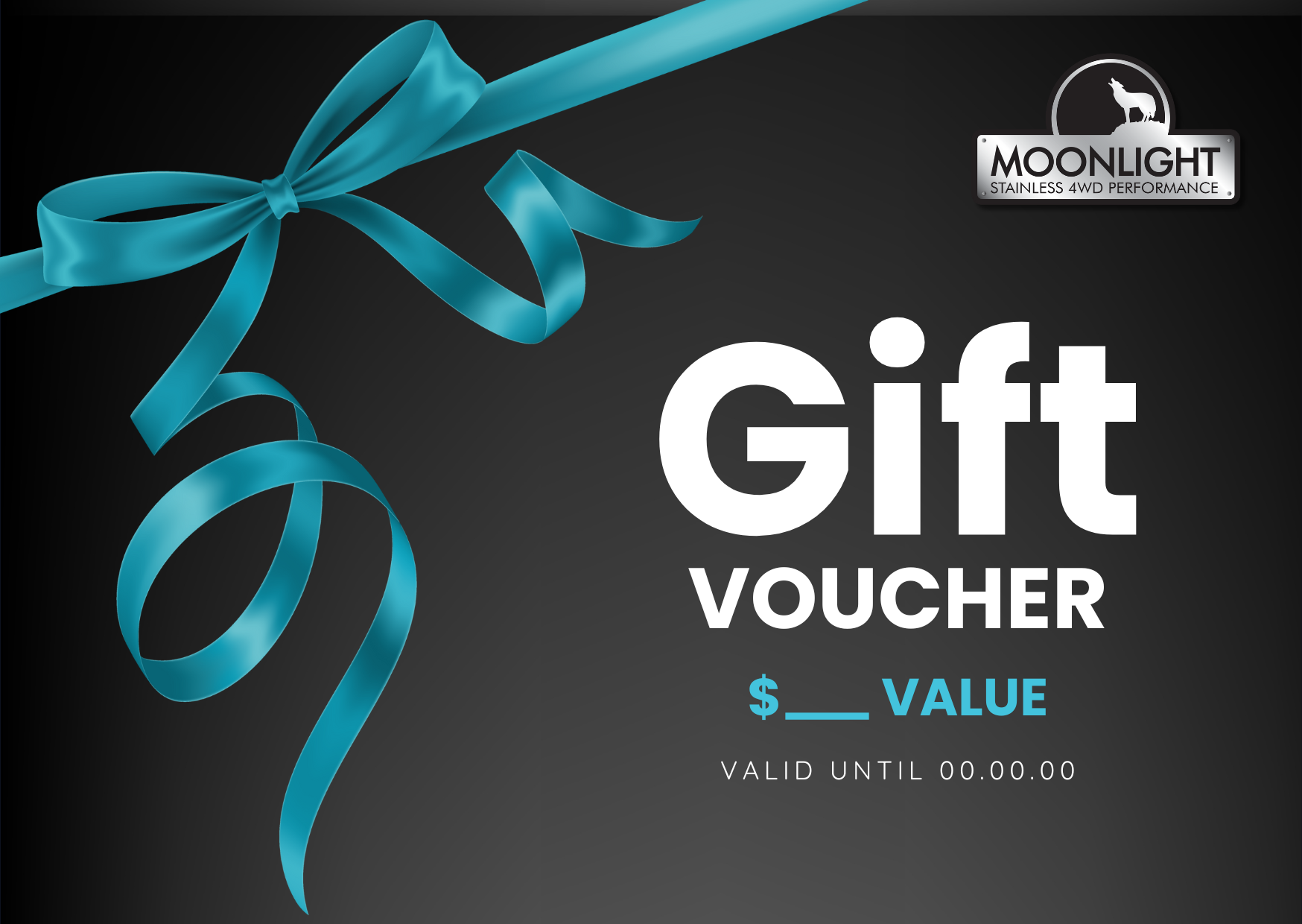 Moonlight Stainless 4WD Performance Gift Card