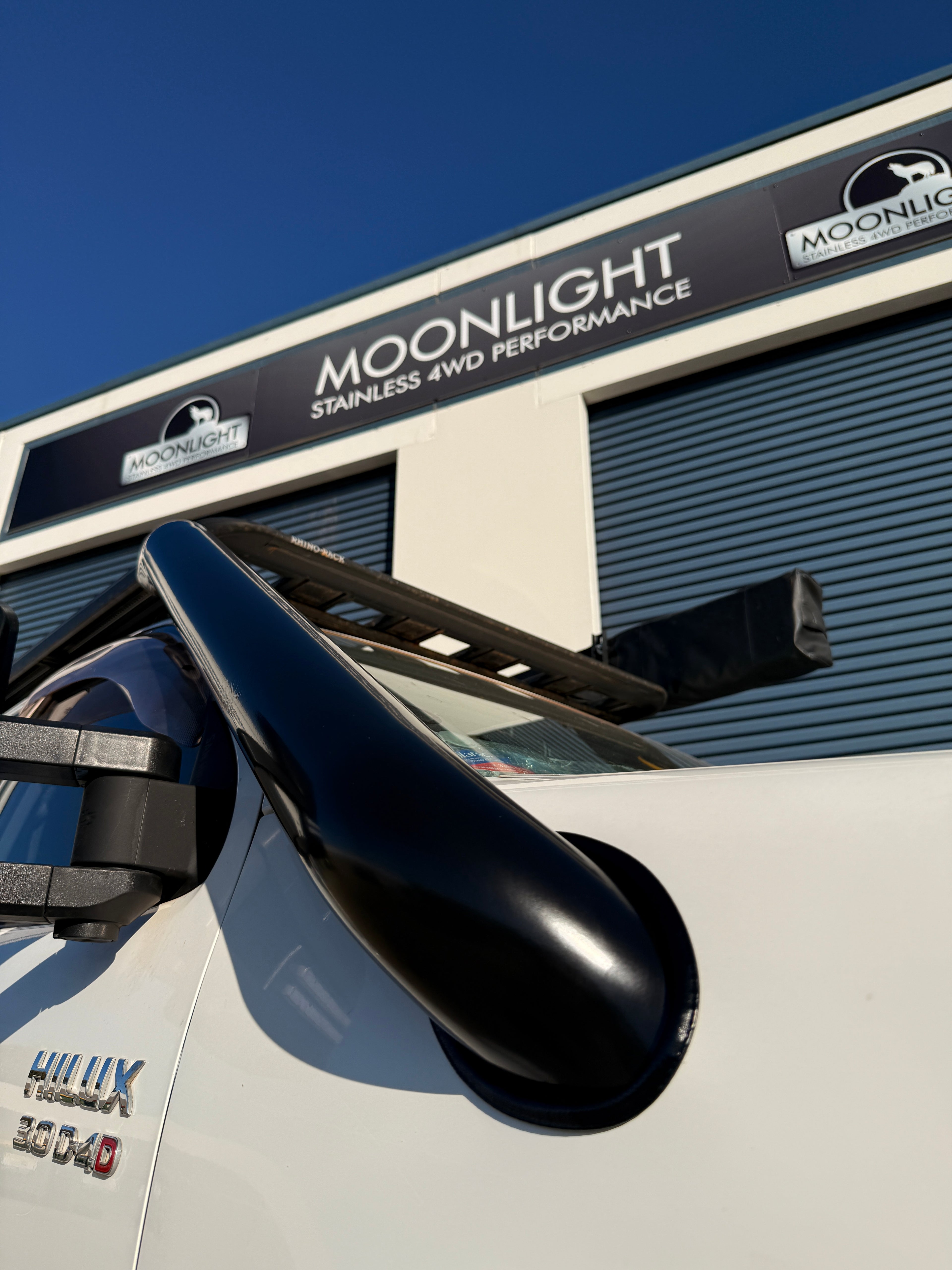 Toyota Hilux N70 2005-2015 4" Short Entry Stainless Steel Snorkel Kit