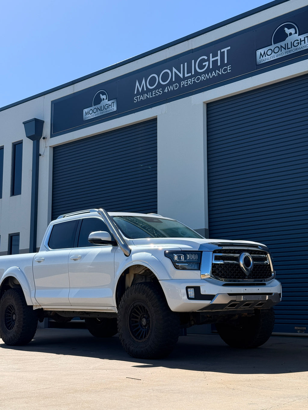 GWM Cannon Alpha 2024+ 4" Stainless Steel Snorkel Kit