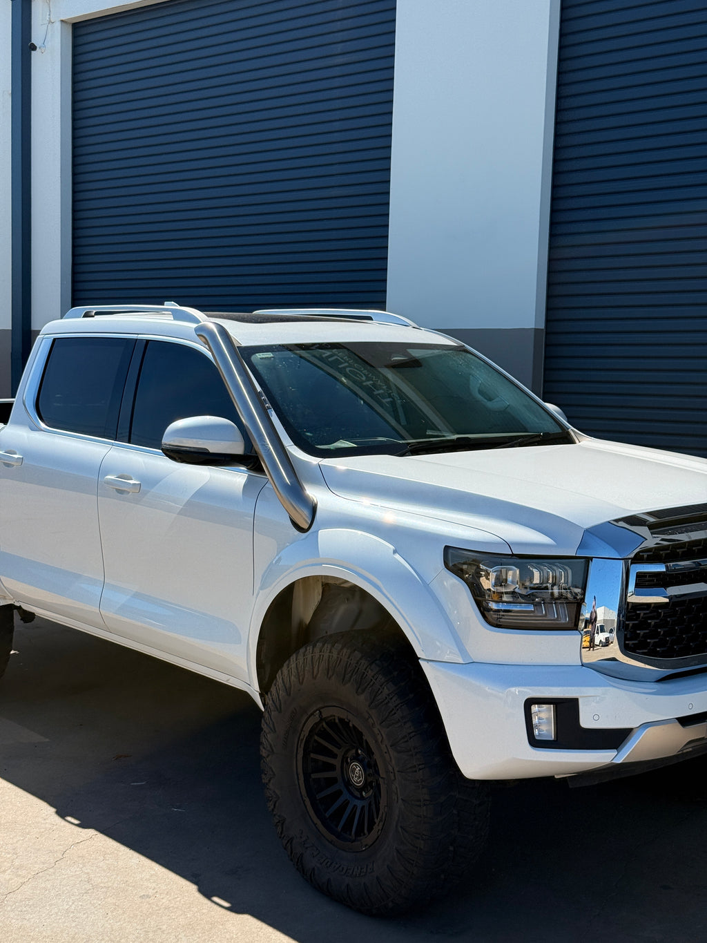 GWM Cannon Alpha 2024+ 4" Stainless Steel Snorkel Kit