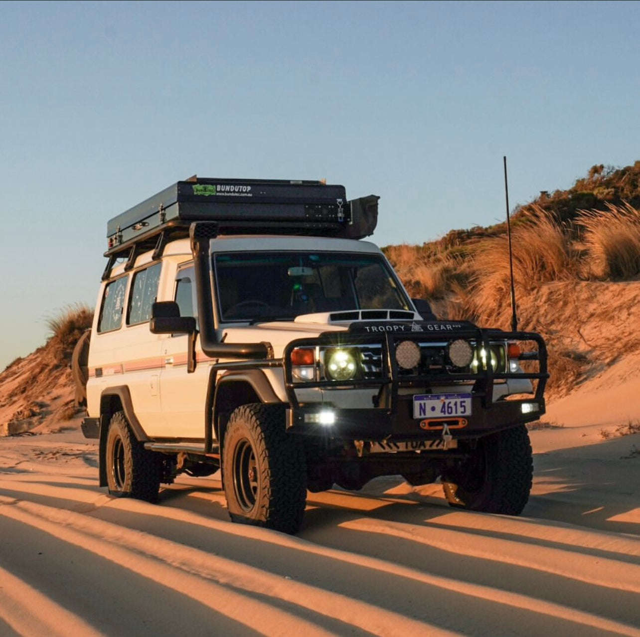 Toyota Landcruiser HDJ/HZJ70 Series 4" Stainless Steel Snorkel - Factory Replacement Kit