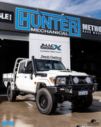 Toyota Landcruiser VDJ70 Series - Pre Facelift 4" Cut In Stainless Steel Snorkel- Factory Replacement