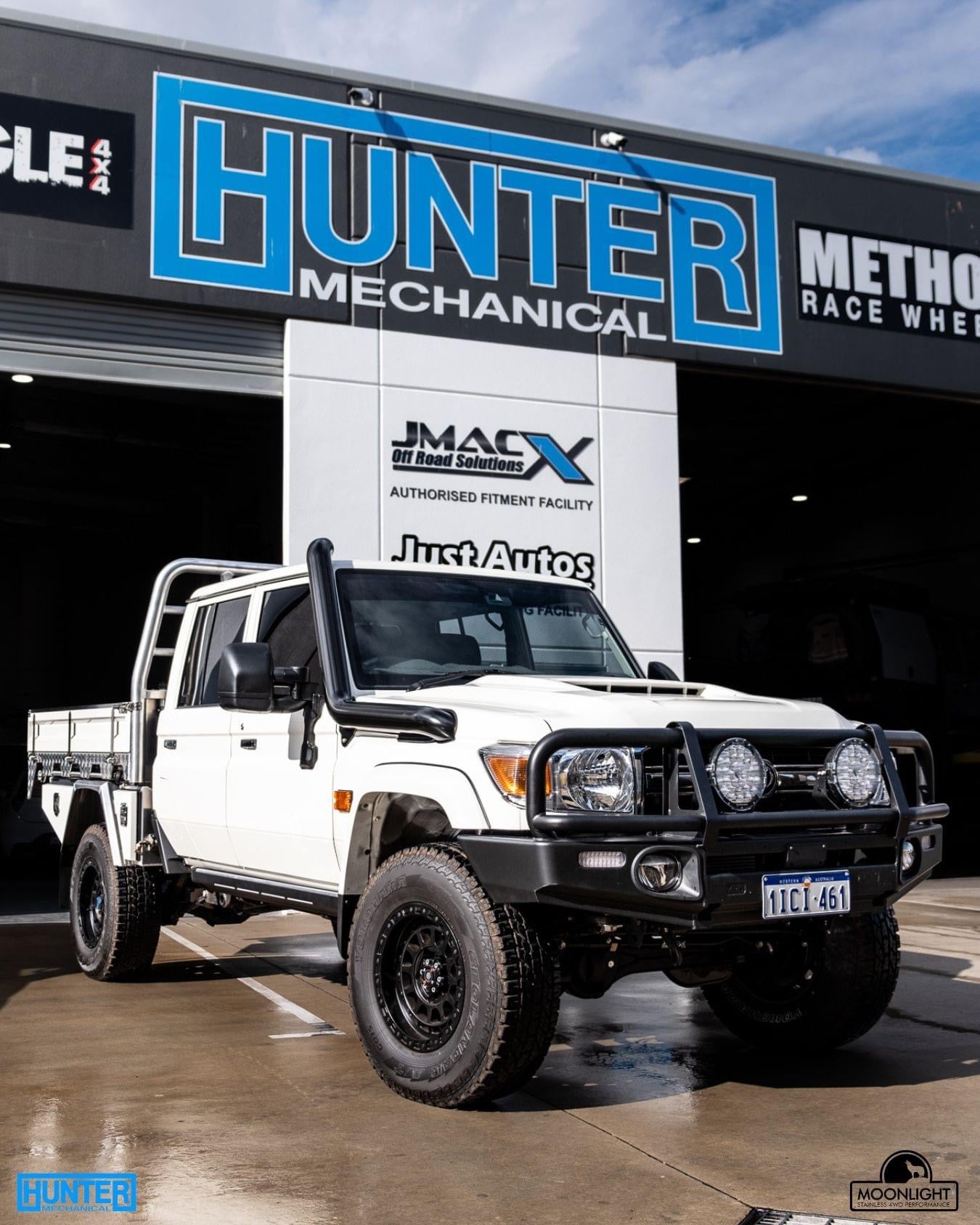 Toyota Landcruiser VDJ70 Series - Pre Facelift 4" Cut In Stainless Steel Snorkel- Factory Replacement