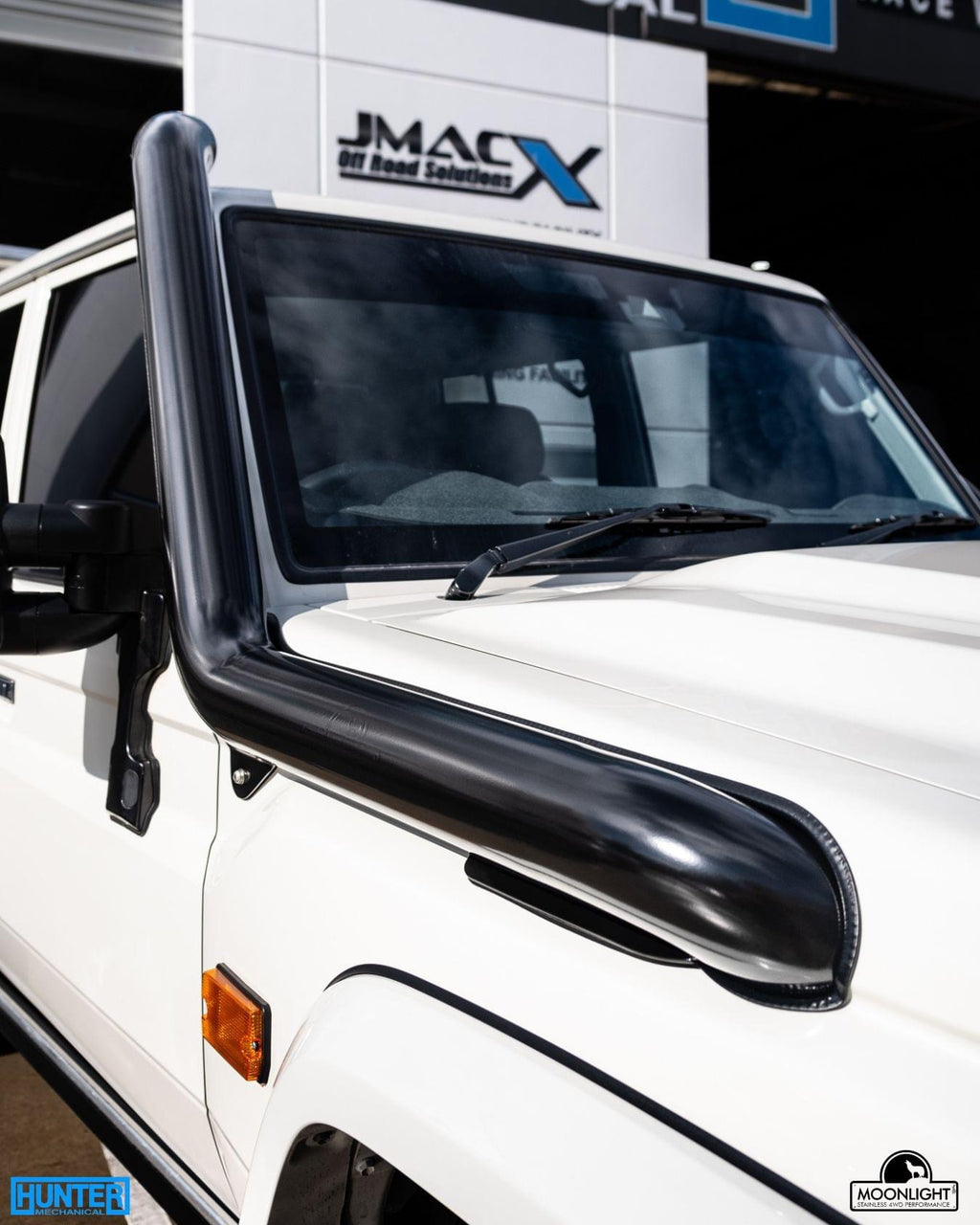 Toyota Landcruiser VDJ70 Series - Pre Facelift 4" Cut In Stainless Steel Snorkel- Factory Replacement