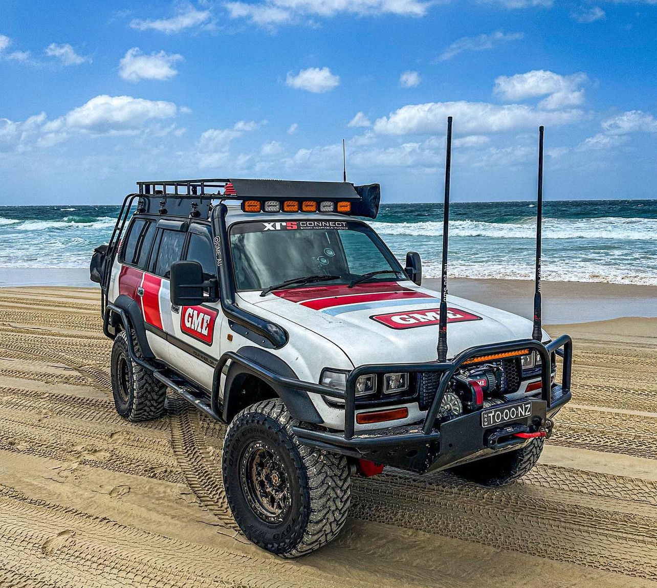 Toyota Landcruiser 80 Series 4" Stainless Steel Snorkel- Safari Replacement