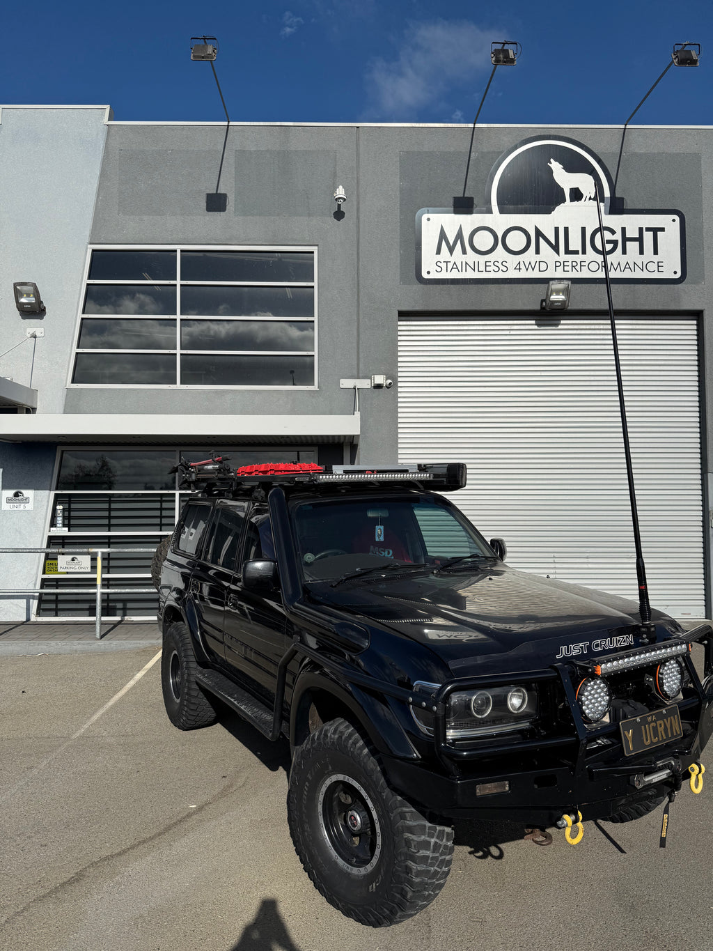 Toyota Landcruiser 80 Series 5" Rear Facing Stainless Steel Snorkel - Safari Replacement