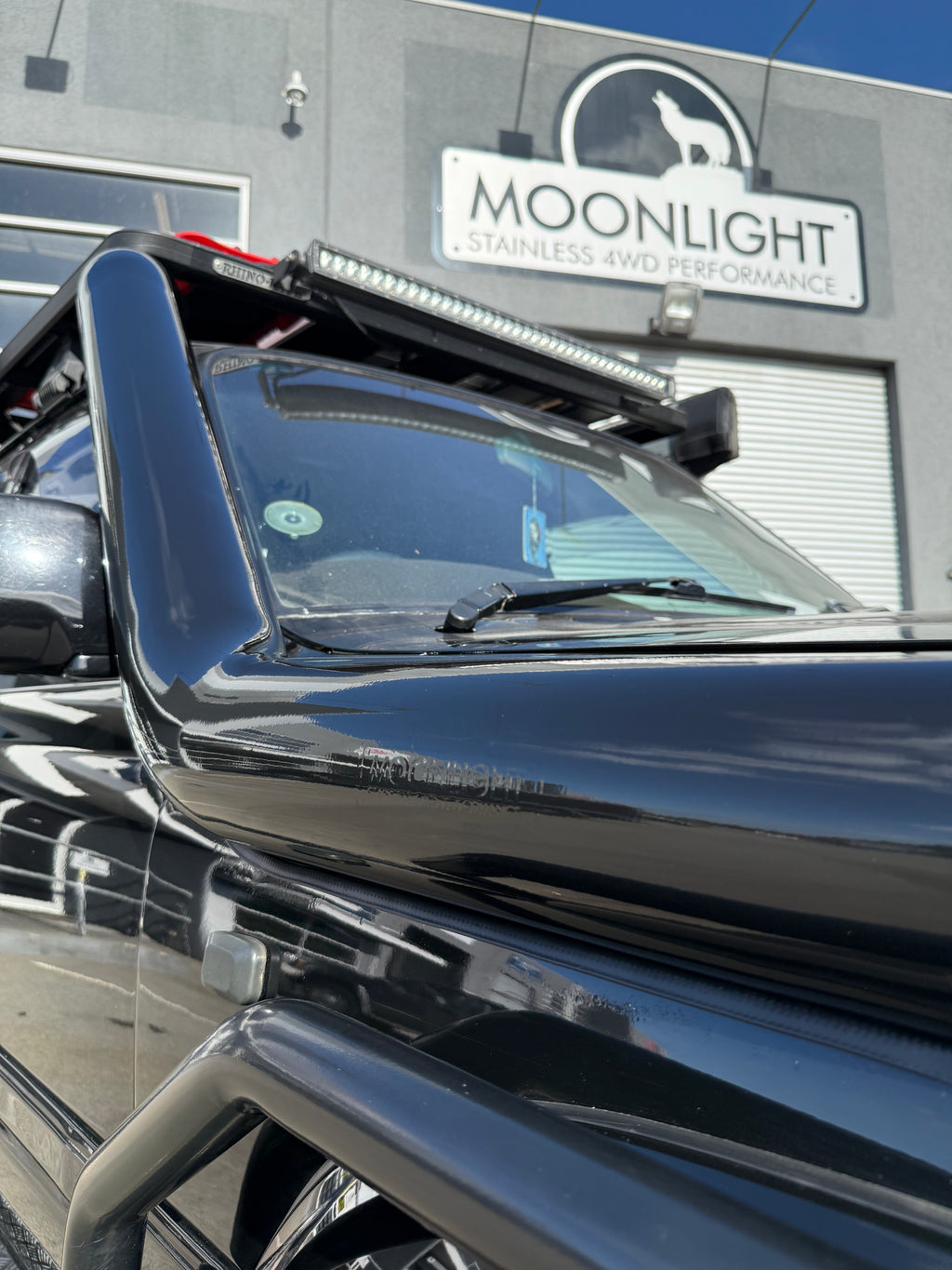 Toyota Landcruiser 80 Series 5" Rear Facing Stainless Steel Snorkel - Safari Replacement