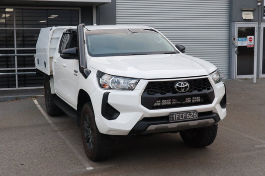 Toyota Hilux N80 4" Mid Entry Stainless Steel Snorkel