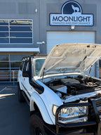 Toyota Landcruiser 80 Series 5" Rear Facing Stainless Steel Snorkel - Safari Replacement